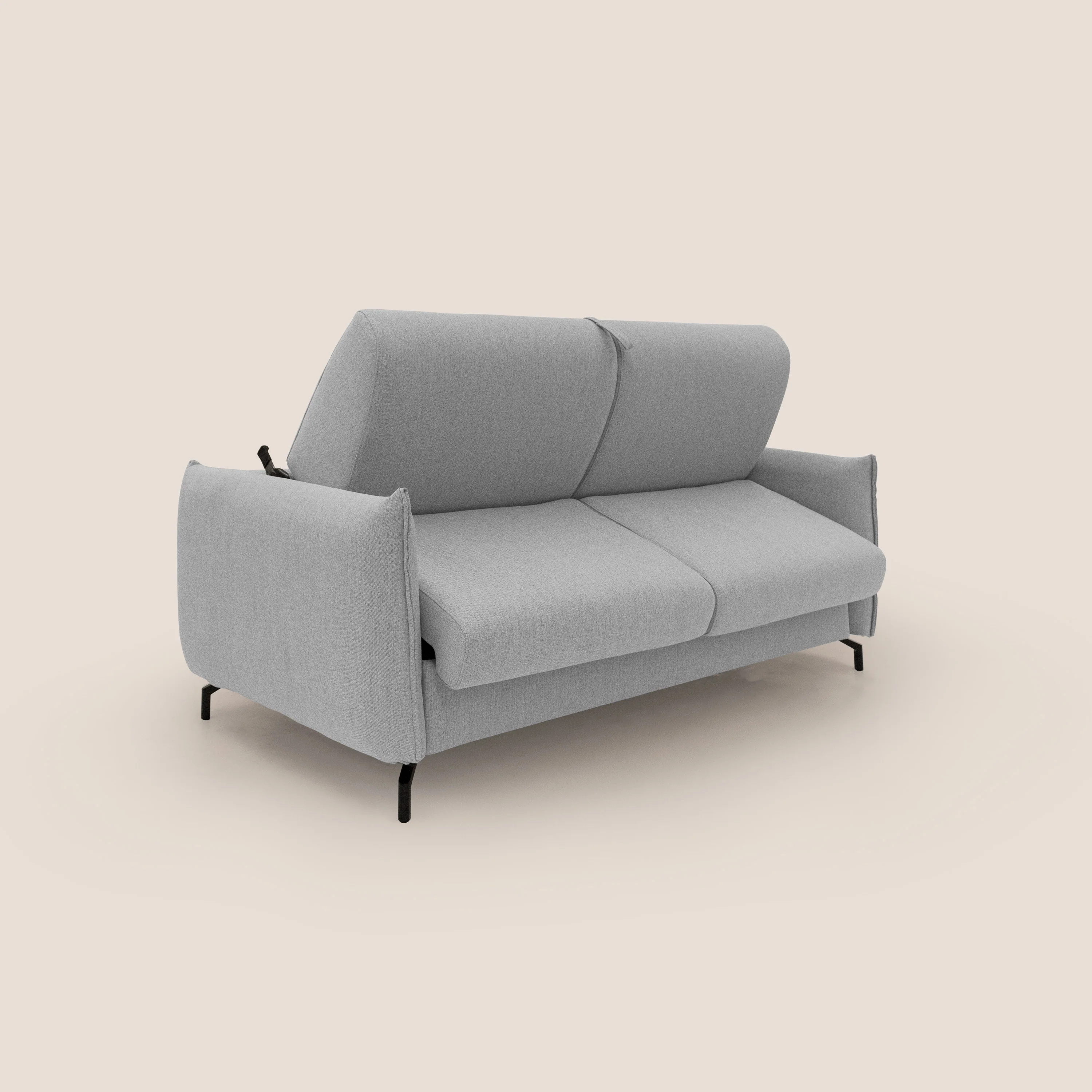 Scarlet canapé convertible en tissu mixte  coton imperméable T19 gris - Image 10