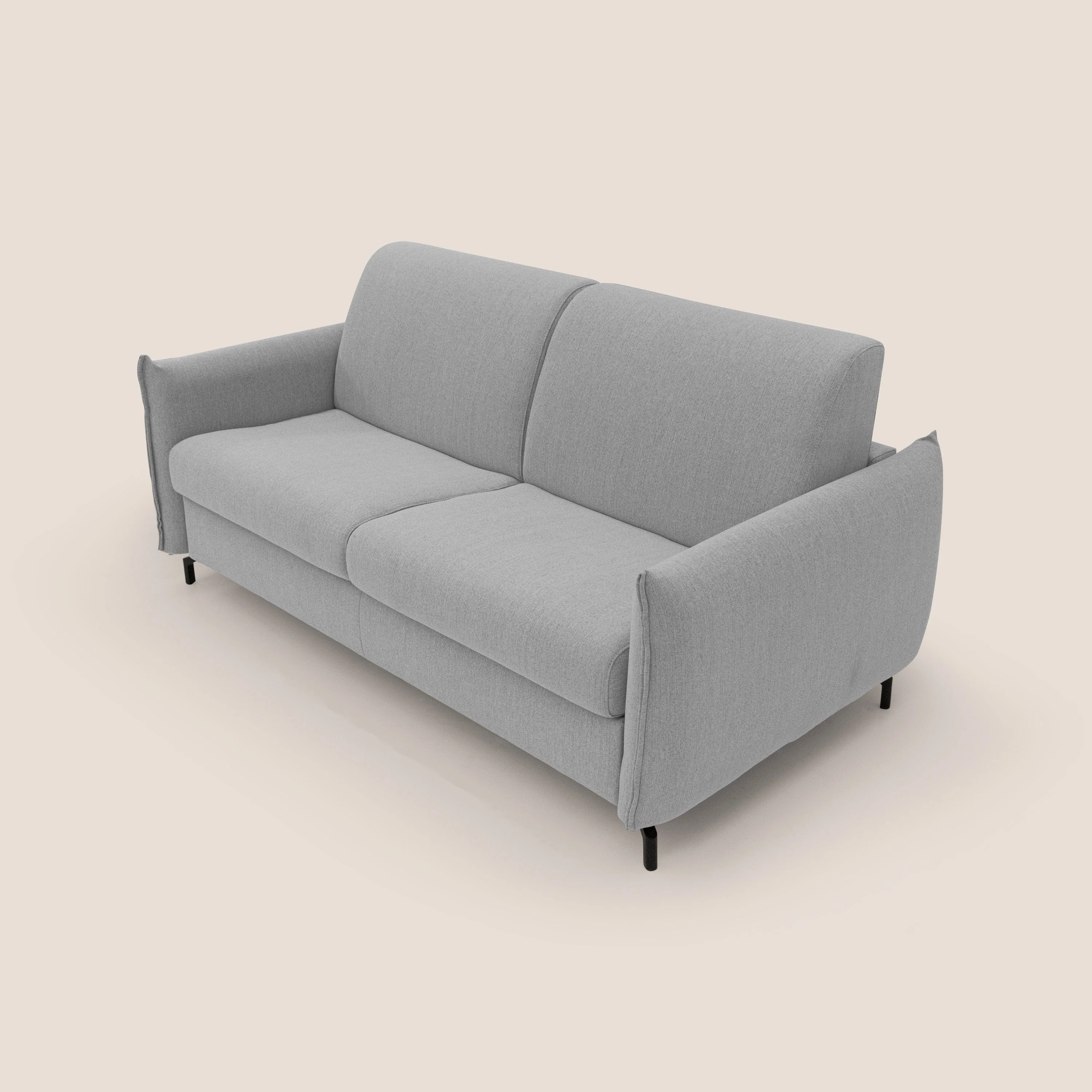 Scarlet canapé convertible en tissu mixte  coton imperméable T19 gris - Image 5