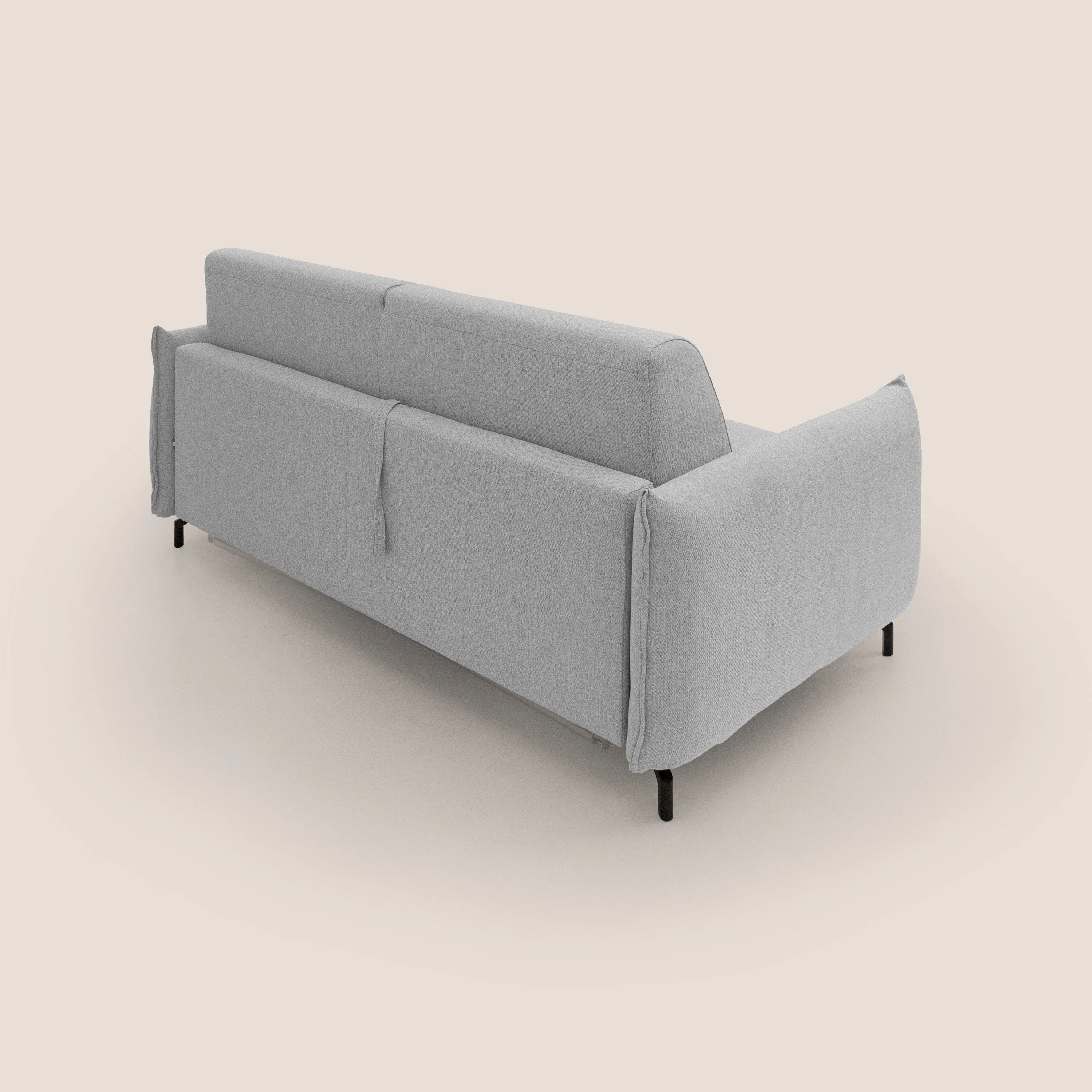 Scarlet canapé convertible en tissu mixte  coton imperméable T19 gris - Image 8