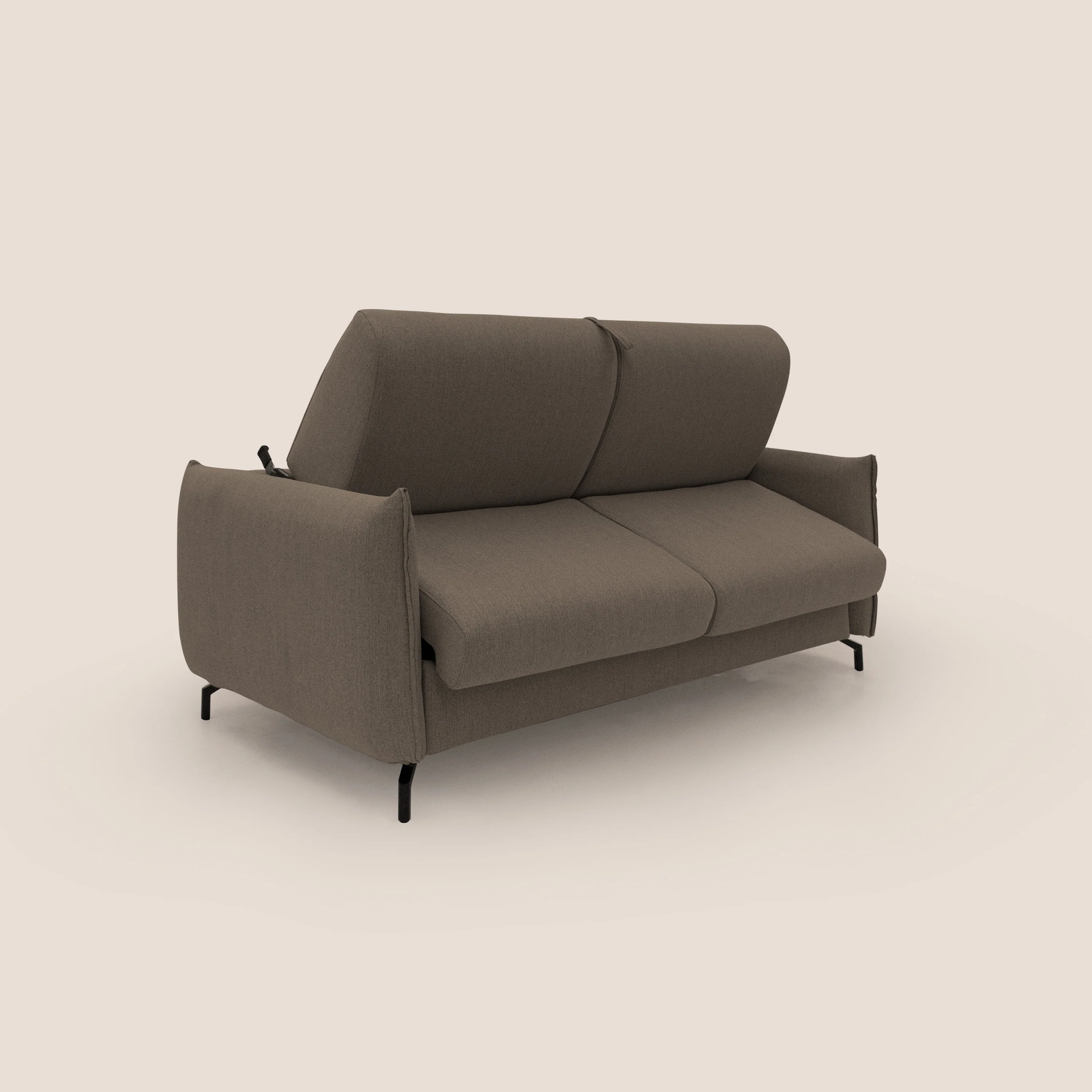 Scarlet canapé convertible en tissu mixte  coton imperméable T19 marron - Image 10