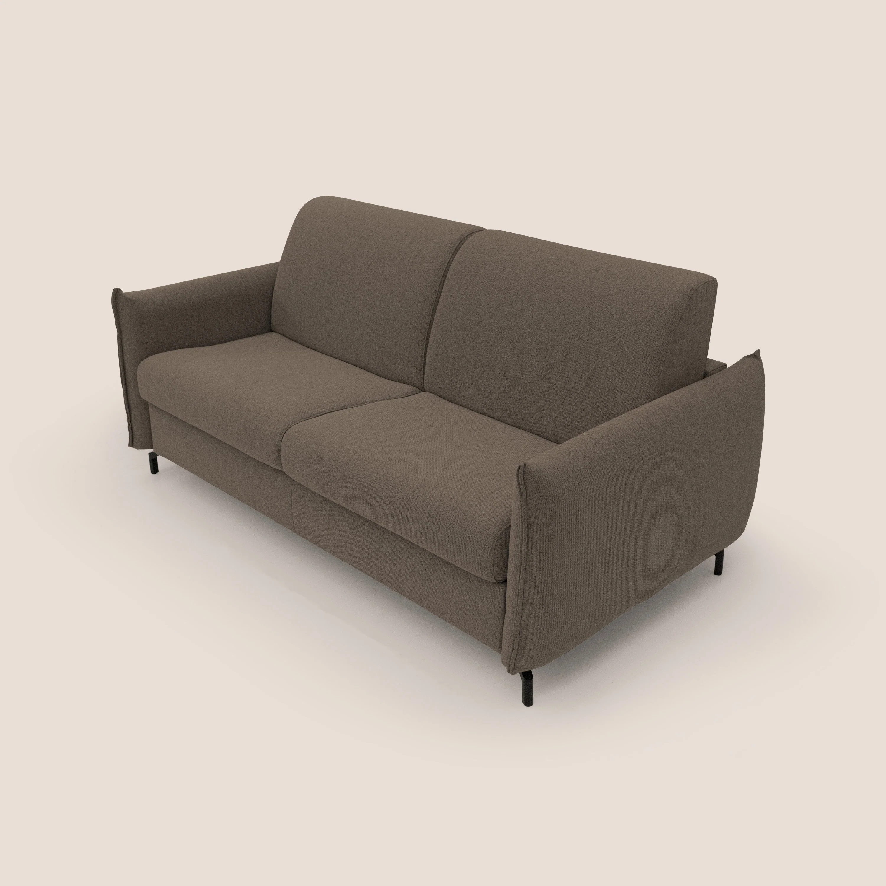 Scarlet canapé convertible en tissu mixte  coton imperméable T19 marron - Image 5