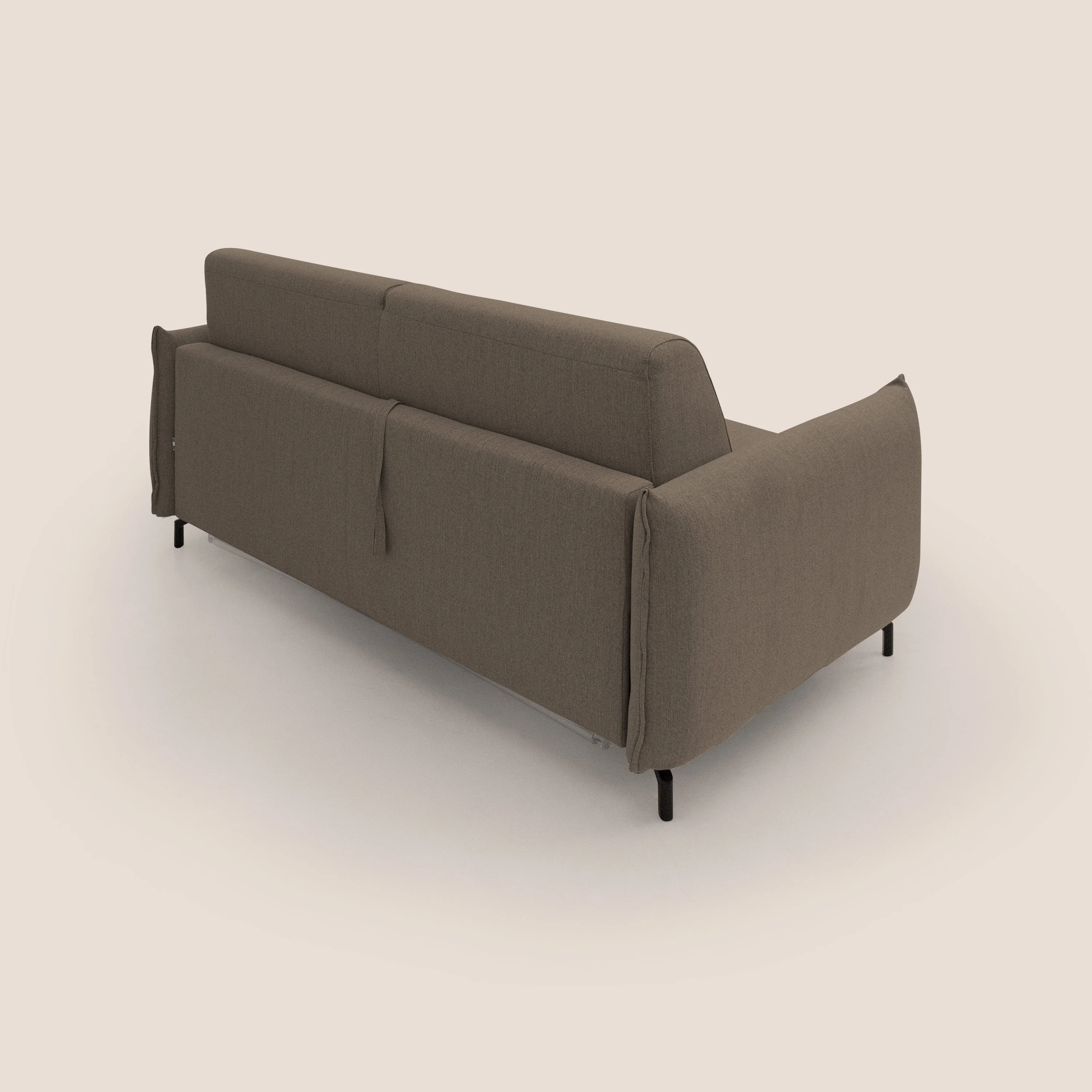 Scarlet canapé convertible en tissu mixte  coton imperméable T19 marron - Image 8