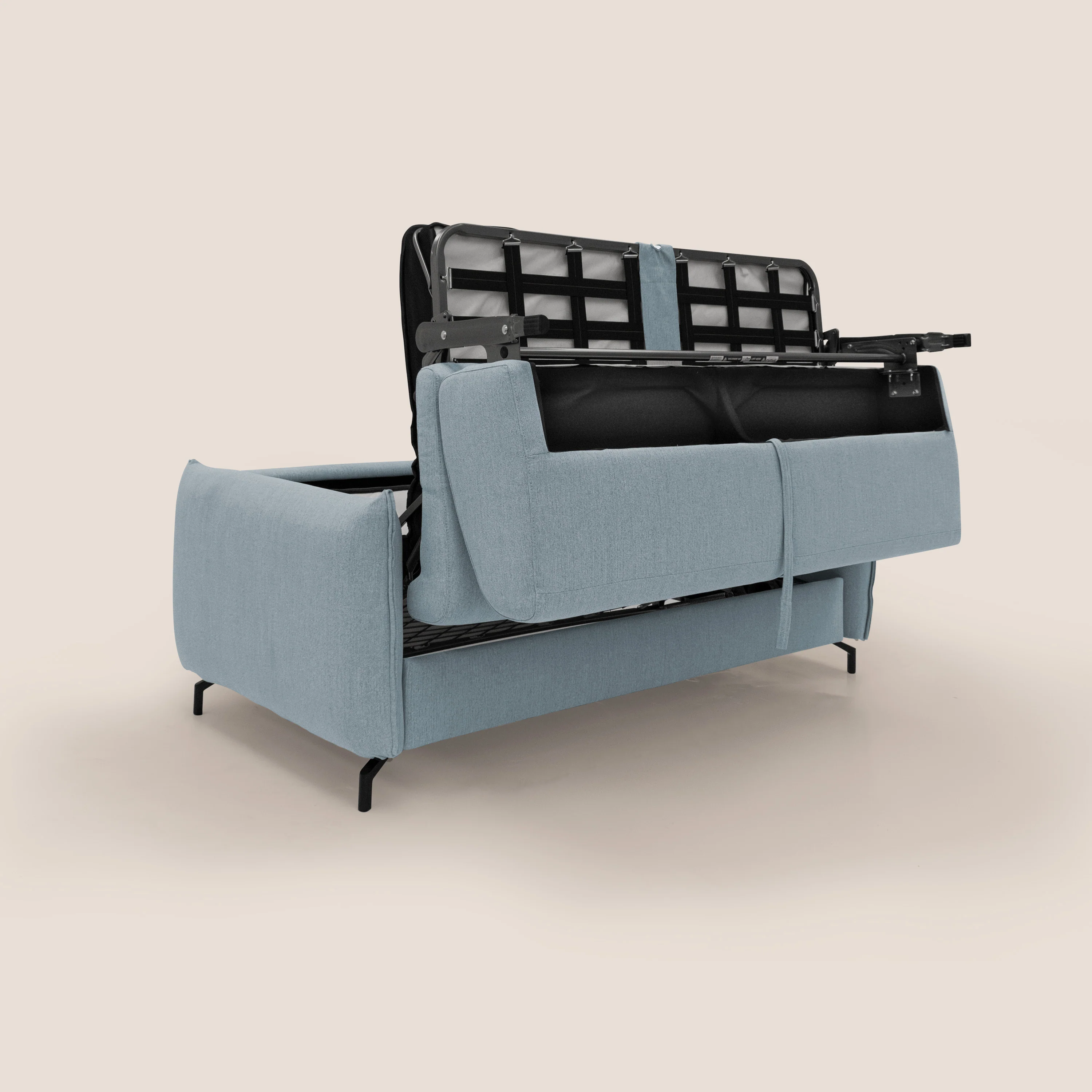 Scarlet canapé convertible en tissu mixte coton imperméable T19 sucre glace - Image 11