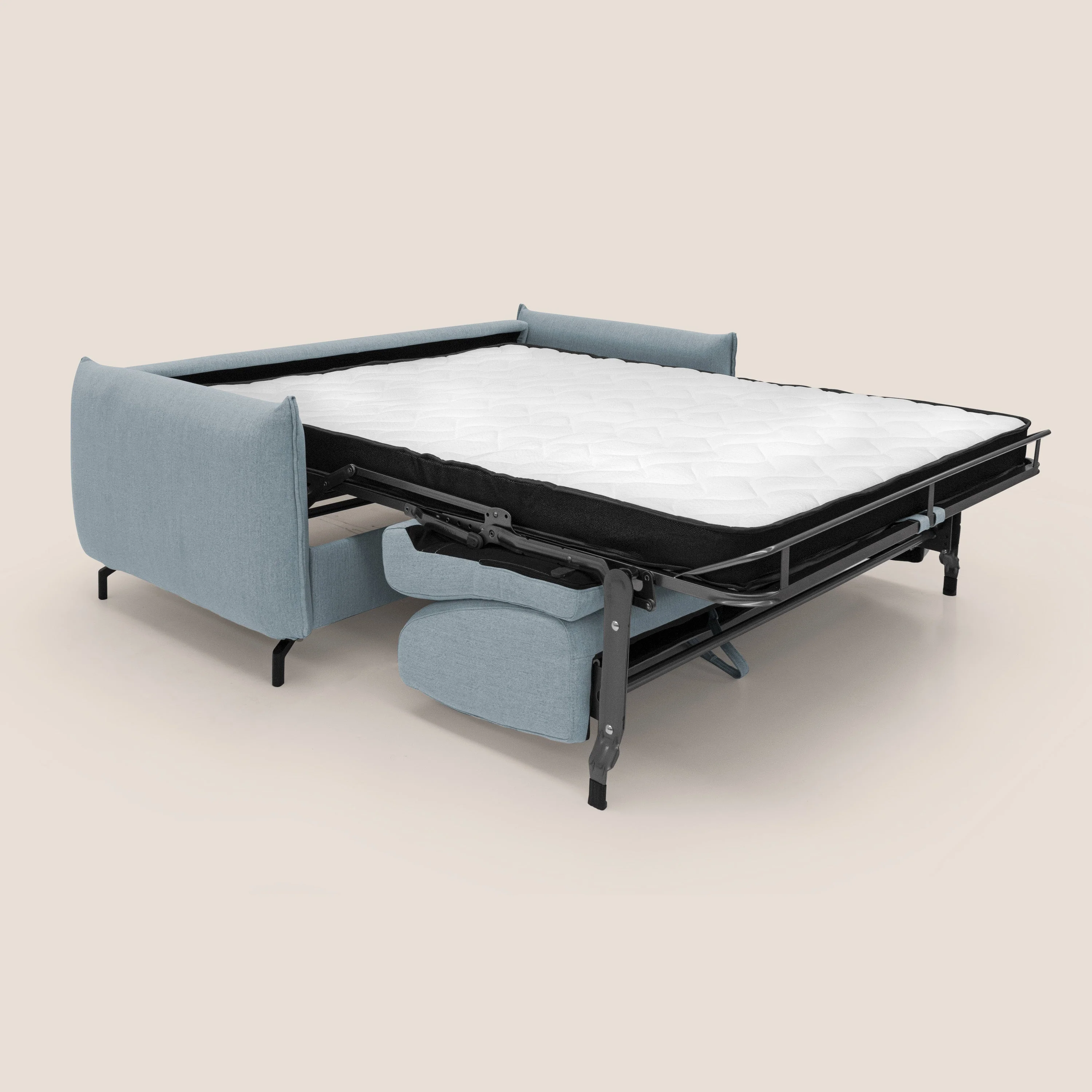 Scarlet canapé convertible en tissu mixte coton imperméable T19 sucre glace - Image 2