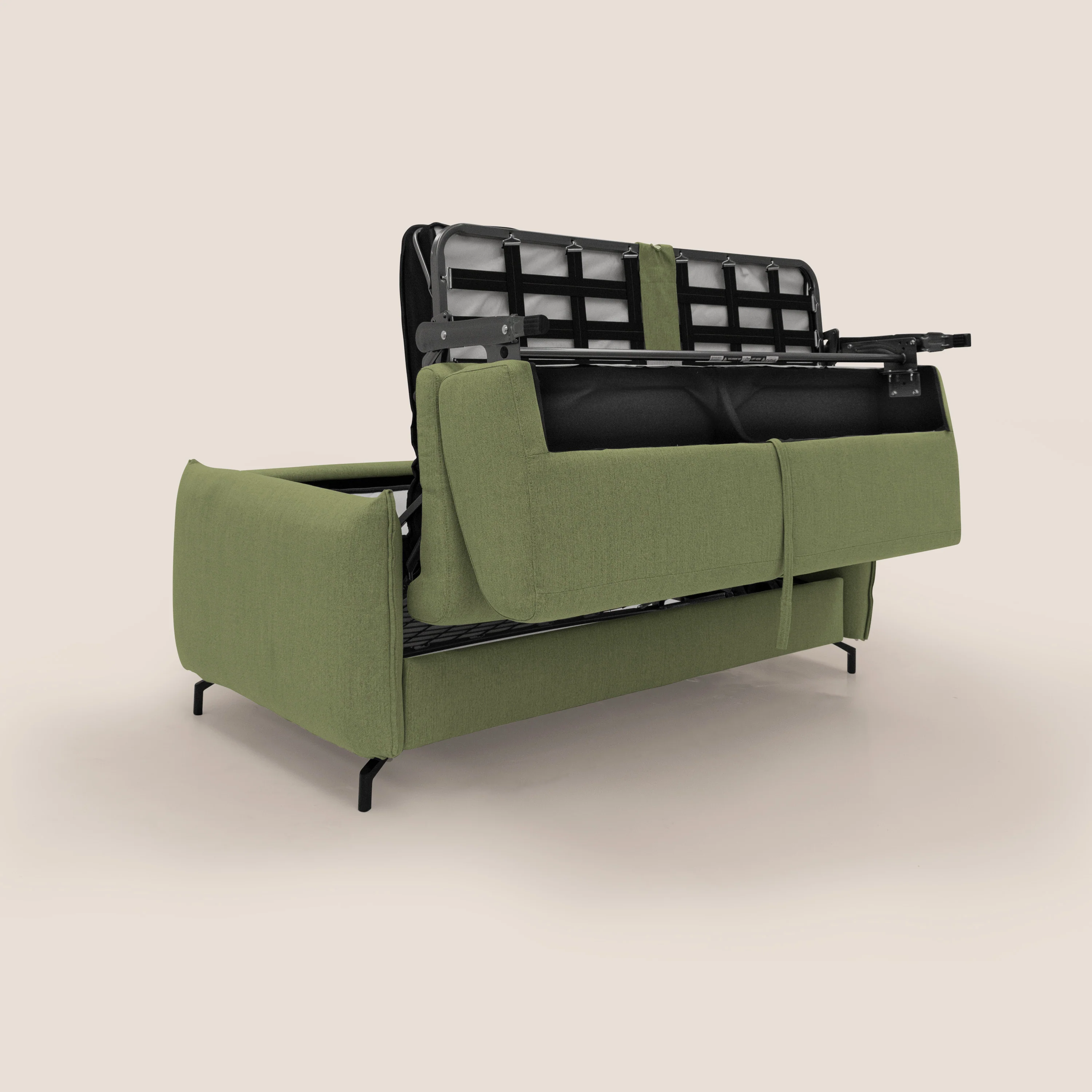 Scarlet canapé convertible en tissu mixte  coton imperméable T19 vert - Image 11
