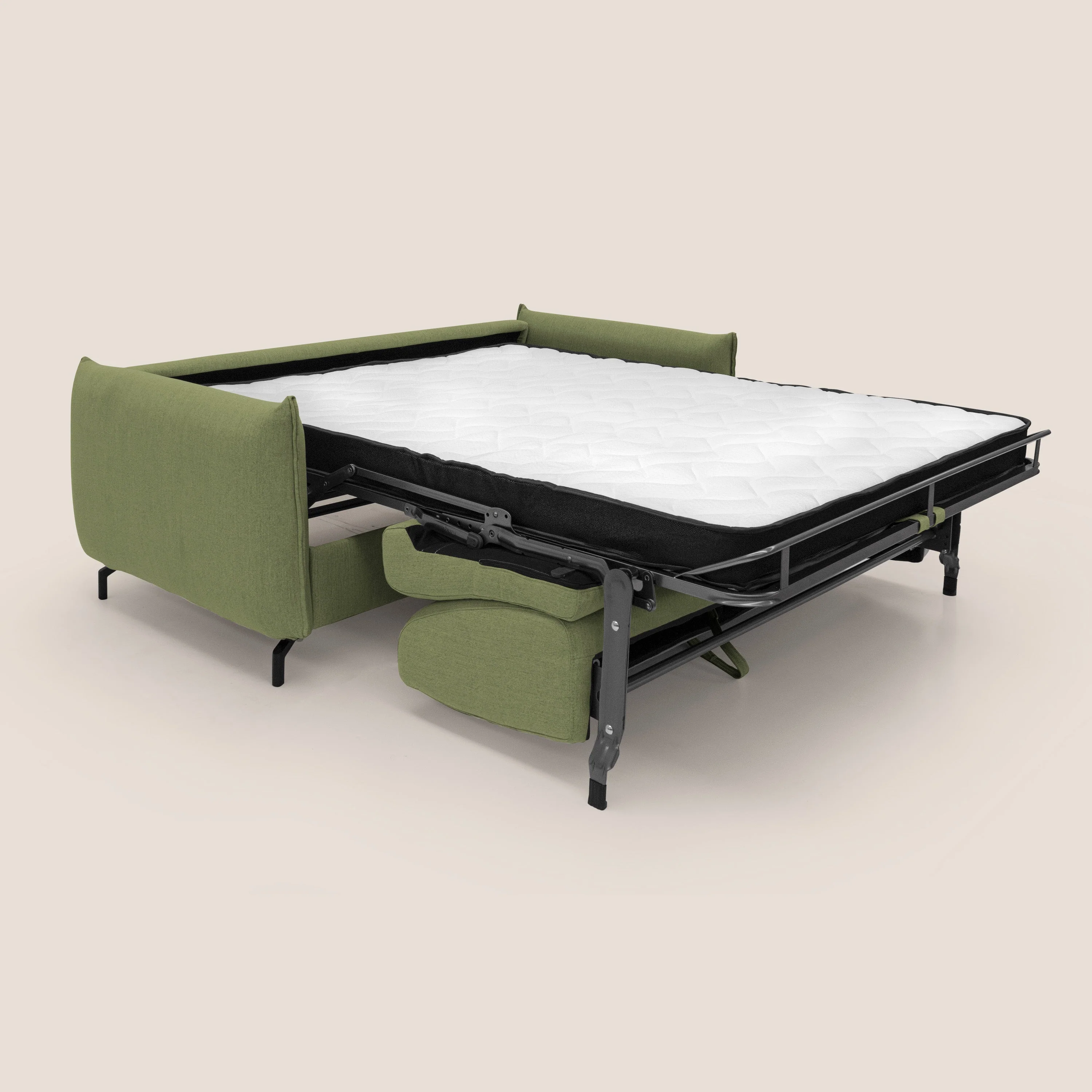 Scarlet canapé convertible en tissu mixte  coton imperméable T19 vert - Image 2