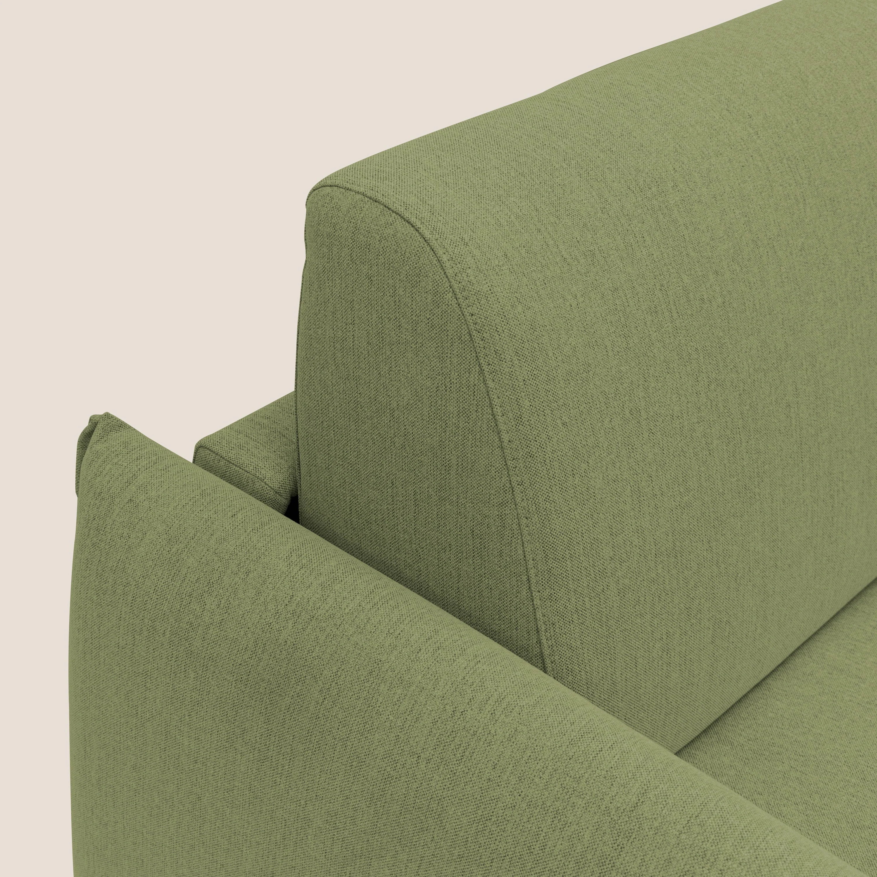 Scarlet canapé convertible en tissu mixte  coton imperméable T19 vert - Image 4