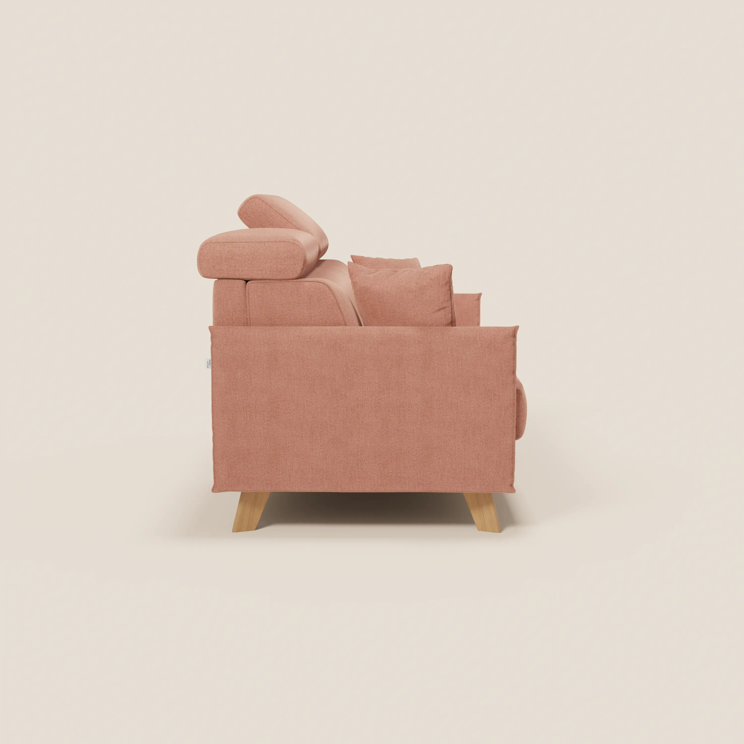 Sole Canapé convertible avec têtières réglables - design élégant 100% déhoussable en tissu détachable T23 - Image 10