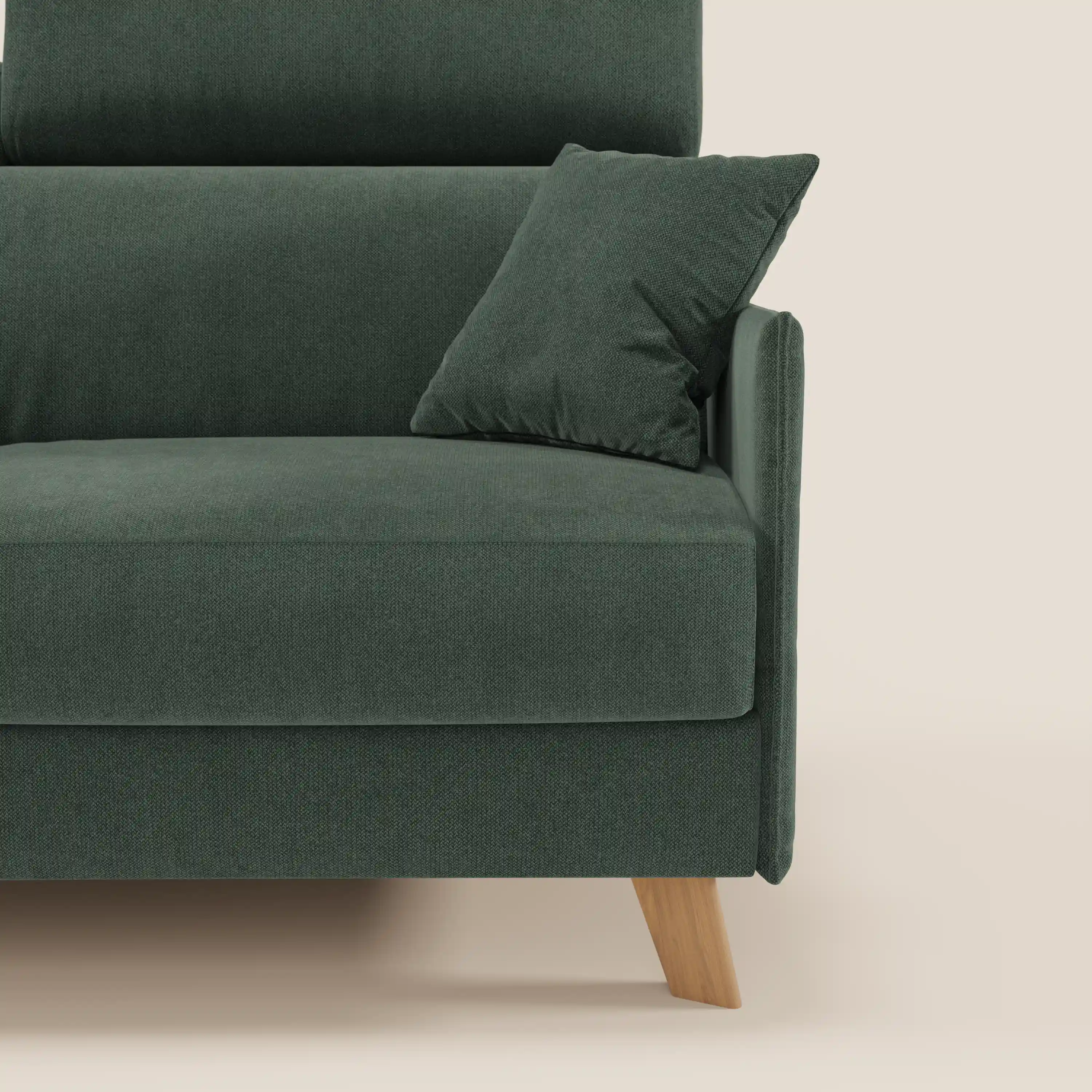 Sole Canapé convertible avec têtières réglables - design élégant 100% déhoussable en tissu détachable T23 - Image 100