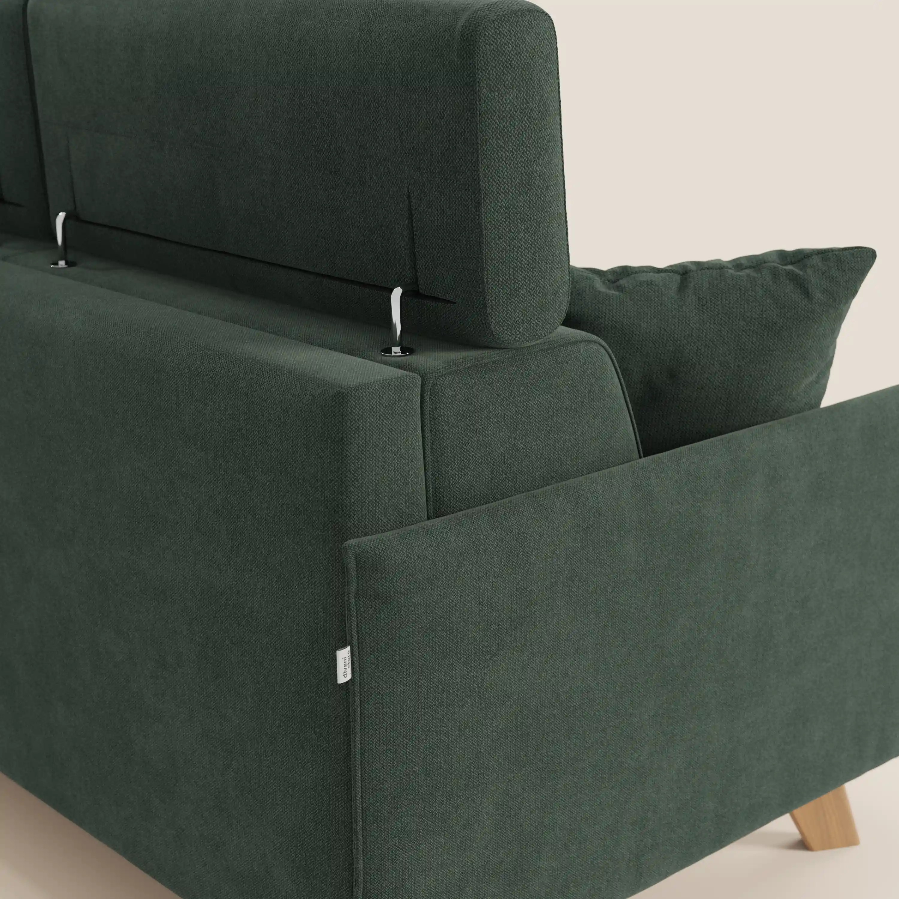 Sole Canapé convertible avec têtières réglables - design élégant 100% déhoussable en tissu détachable T23 - Image 101