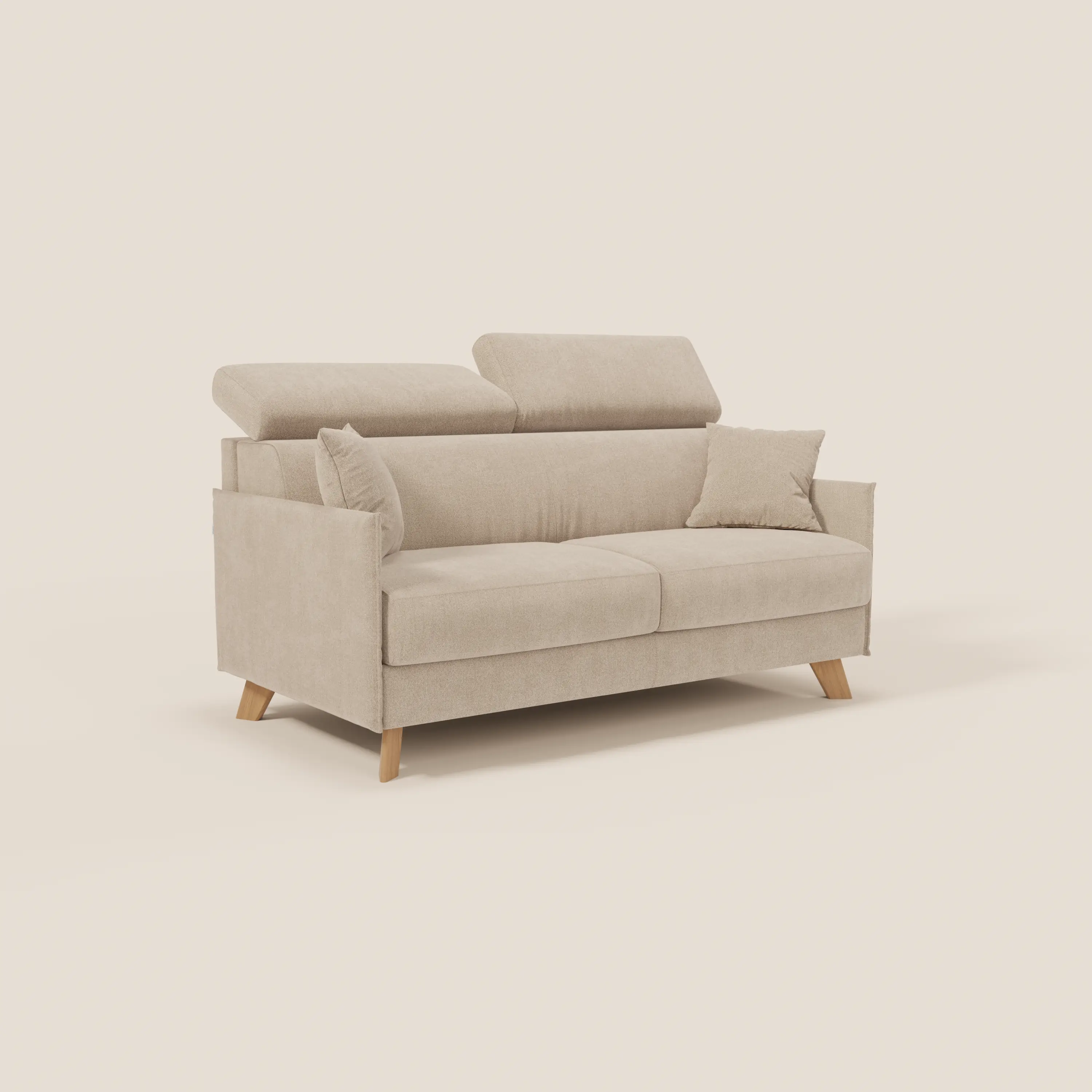 Sole Canapé convertible avec têtières réglables - design élégant 100% déhoussable en tissu détachable T23 - Image 109