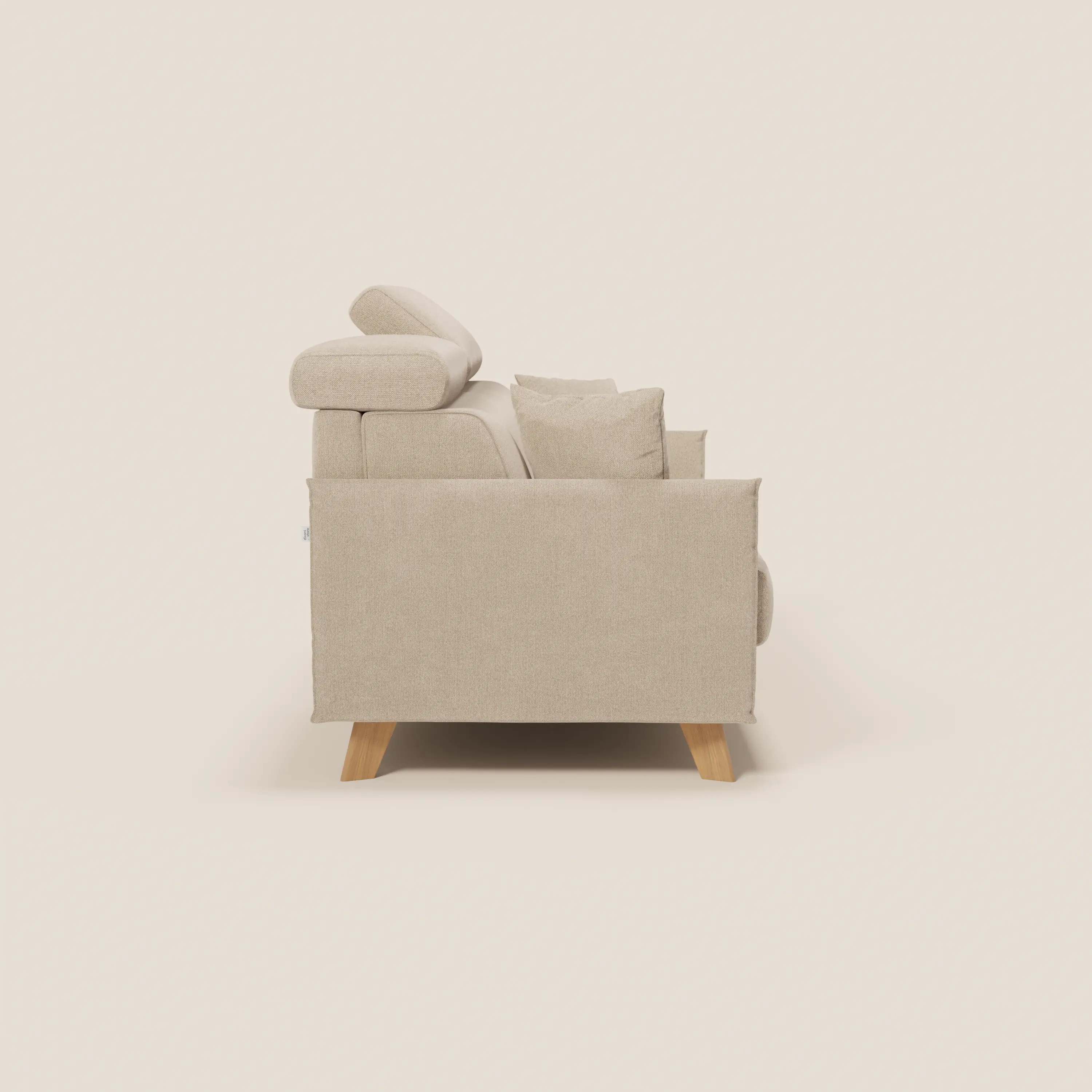 Sole Canapé convertible avec têtières réglables - design élégant 100% déhoussable en tissu détachable T23 - Image 116