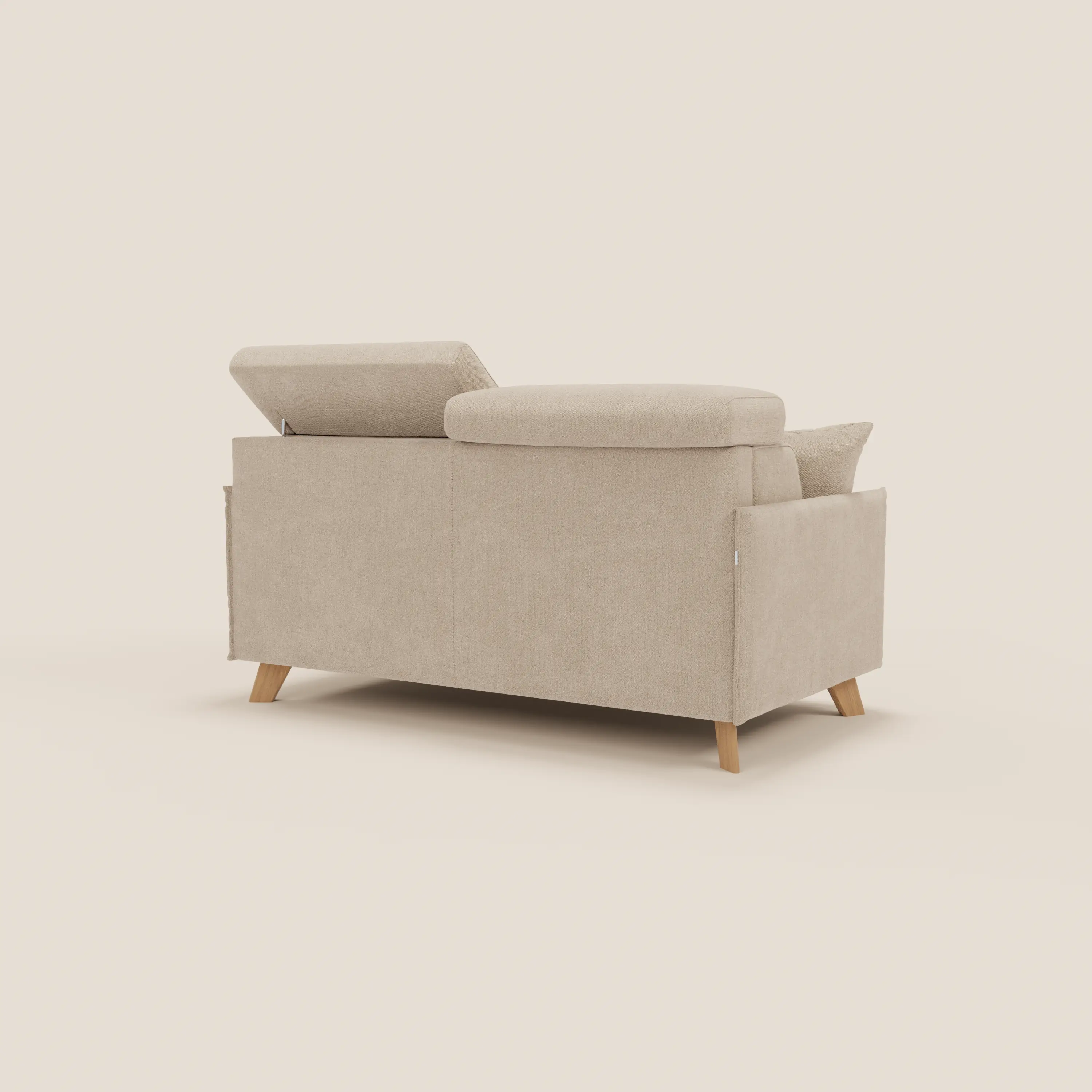 Sole Canapé convertible avec têtières réglables - design élégant 100% déhoussable en tissu détachable T23 - Image 117