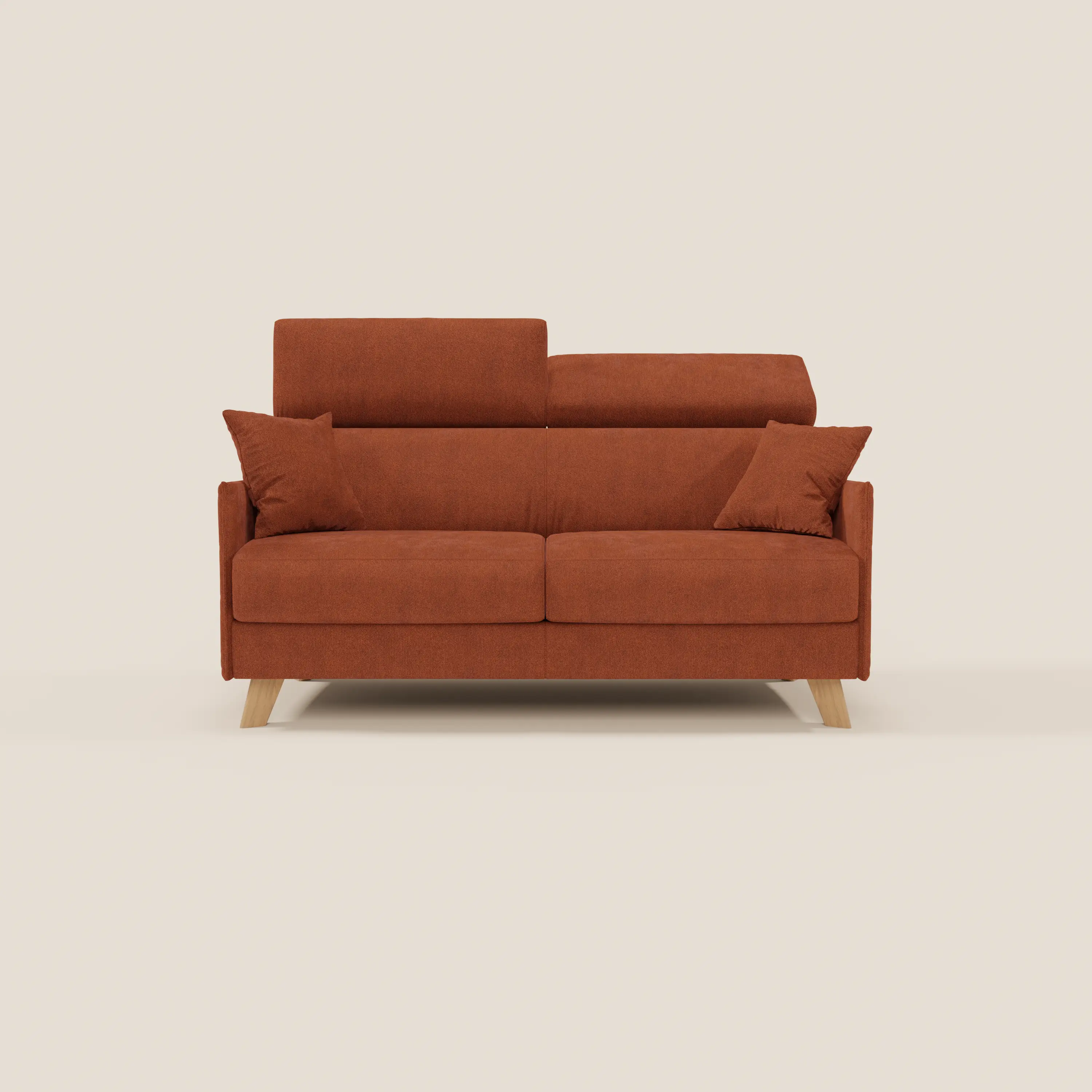 Sole Canapé convertible avec têtières réglables - design élégant 100% déhoussable en tissu détachable T23 - Image 133
