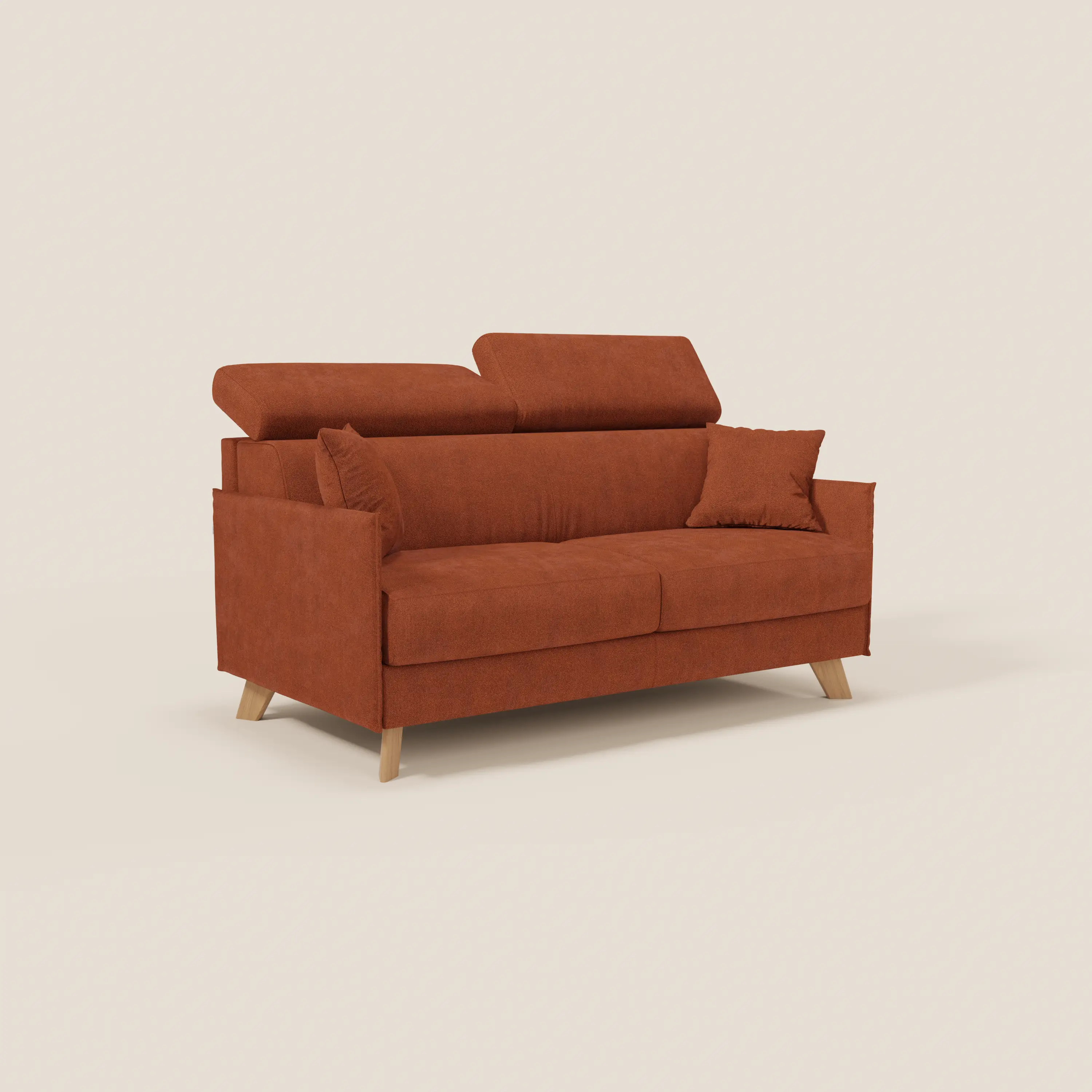 Sole Canapé convertible avec têtières réglables - design élégant 100% déhoussable en tissu détachable T23 - Image 135