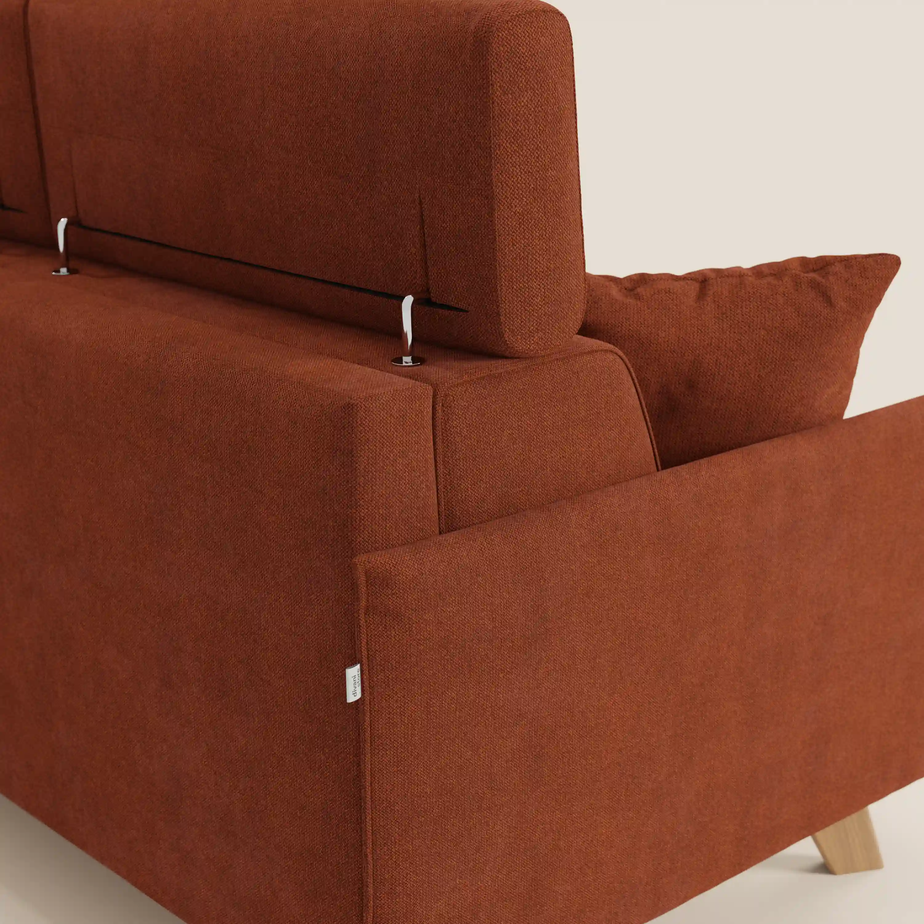 Sole Canapé convertible avec têtières réglables - design élégant 100% déhoussable en tissu détachable T23 - Image 140