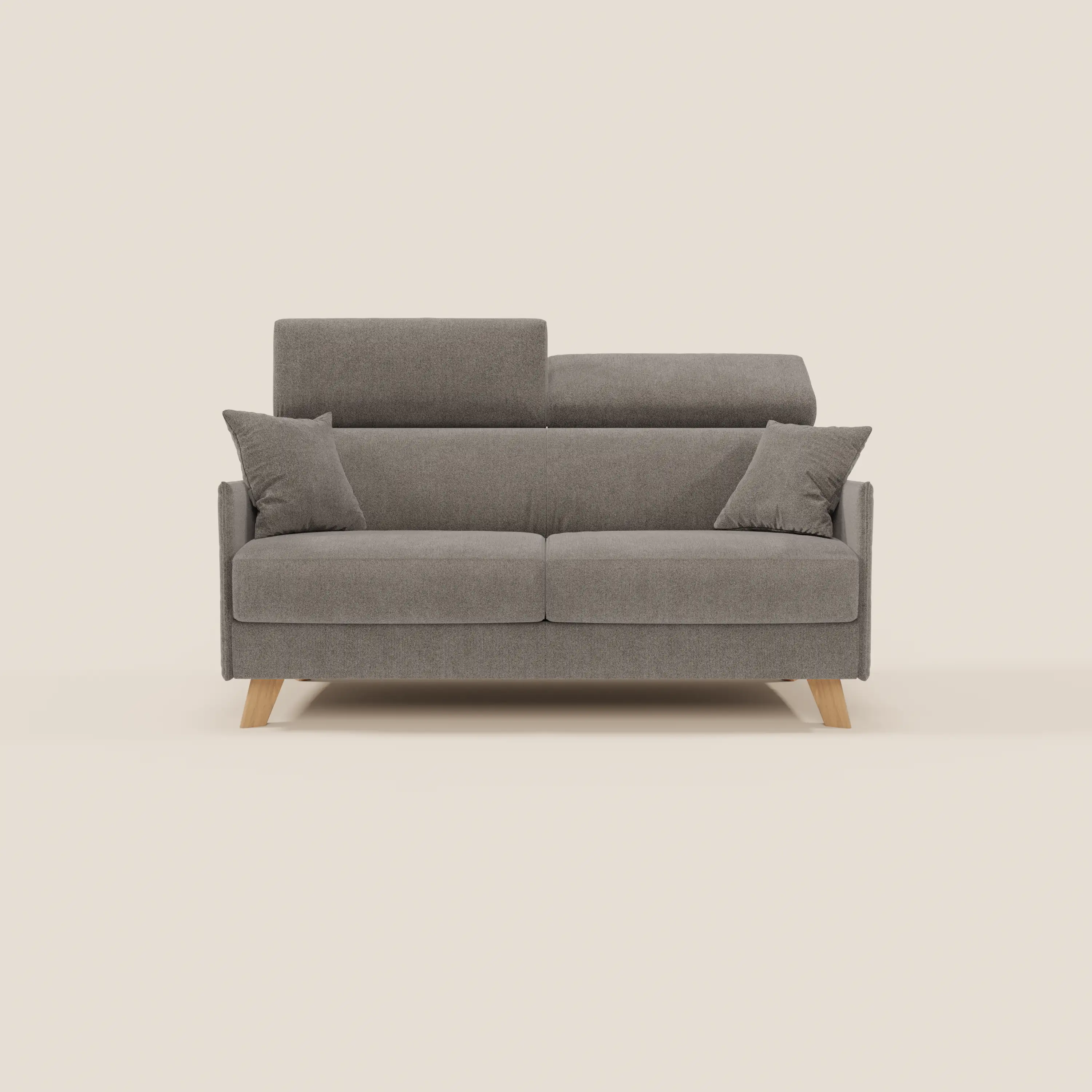 Sole Canapé convertible avec têtières réglables - design élégant 100% déhoussable en tissu détachable T23 - Image 146