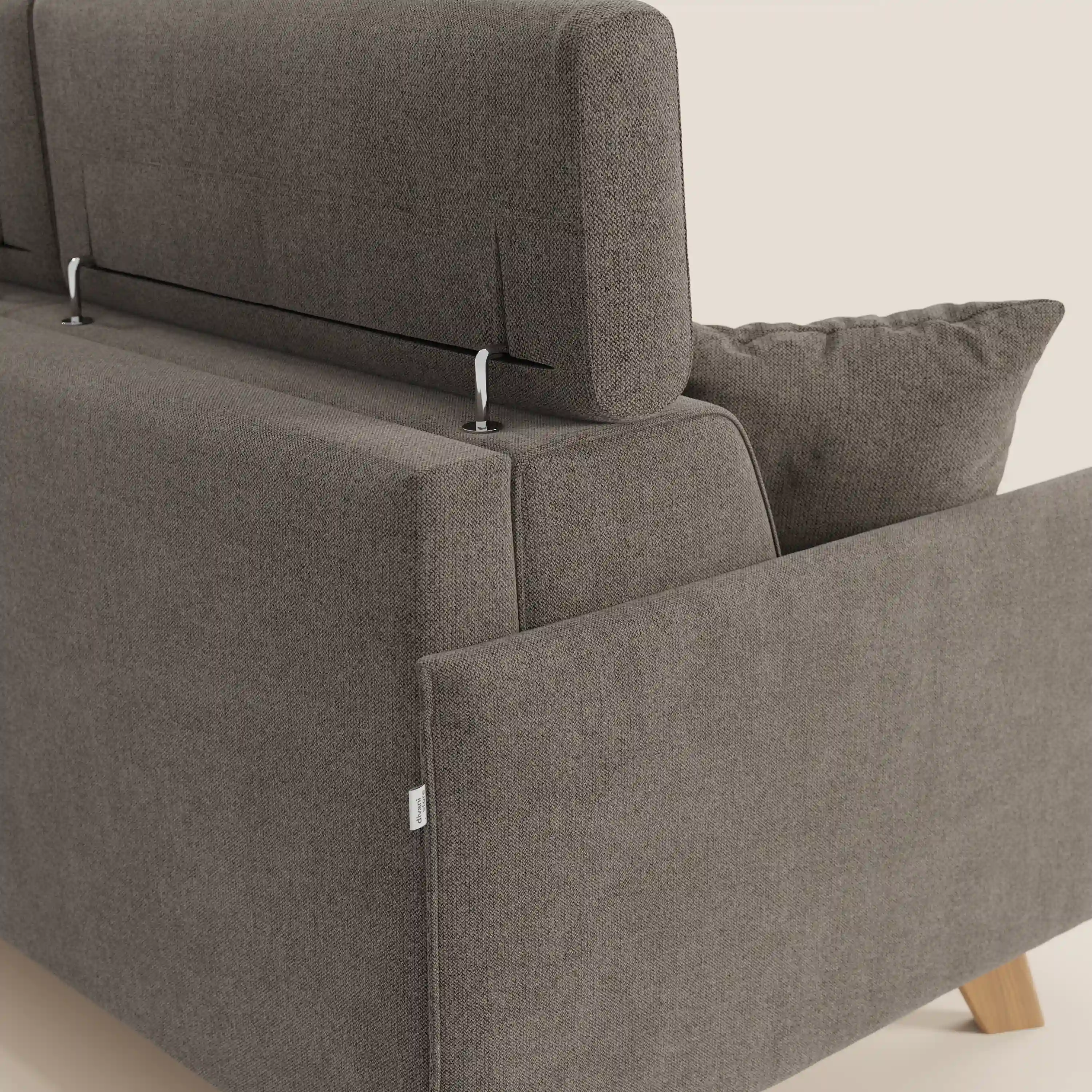 Sole Canapé convertible avec têtières réglables - design élégant 100% déhoussable en tissu détachable T23 - Image 153