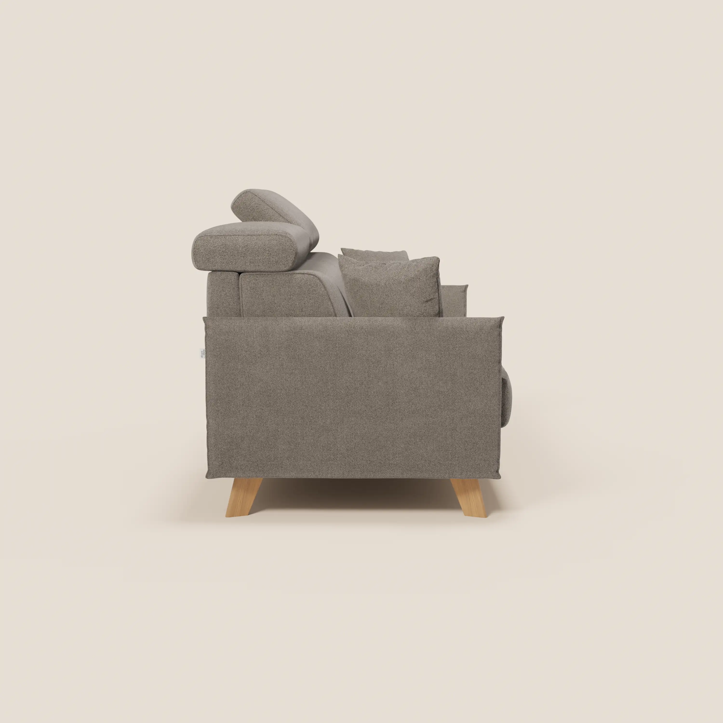 Sole Canapé convertible avec têtières réglables - design élégant 100% déhoussable en tissu détachable T23 - Image 155