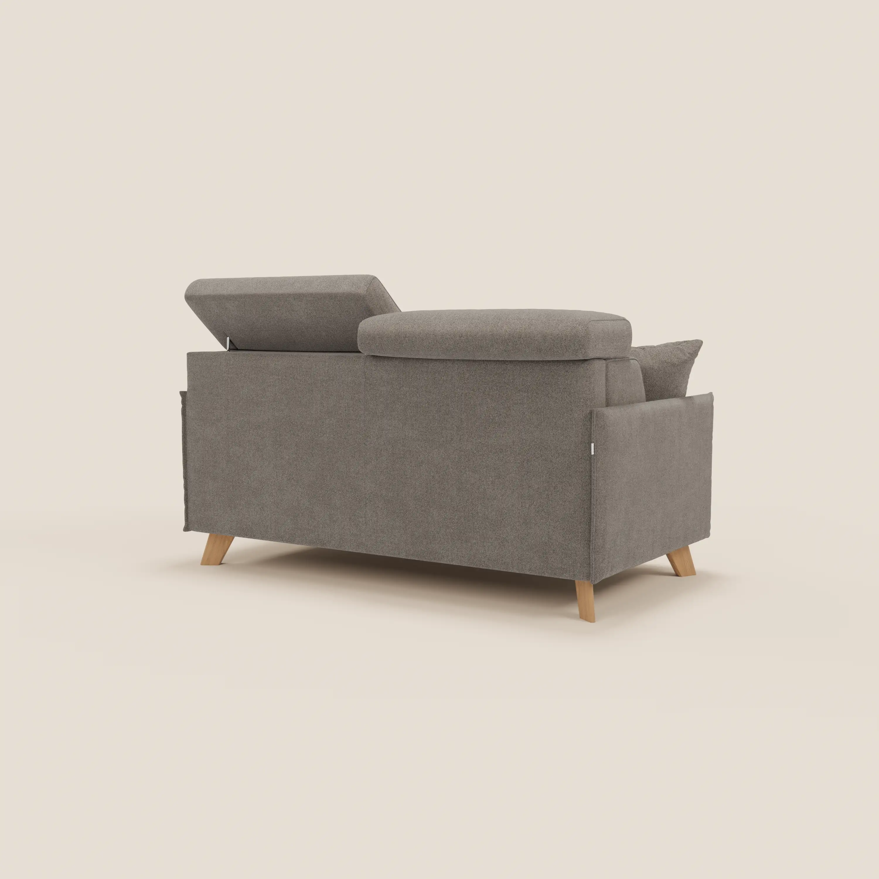 Sole Canapé convertible avec têtières réglables - design élégant 100% déhoussable en tissu détachable T23 - Image 156