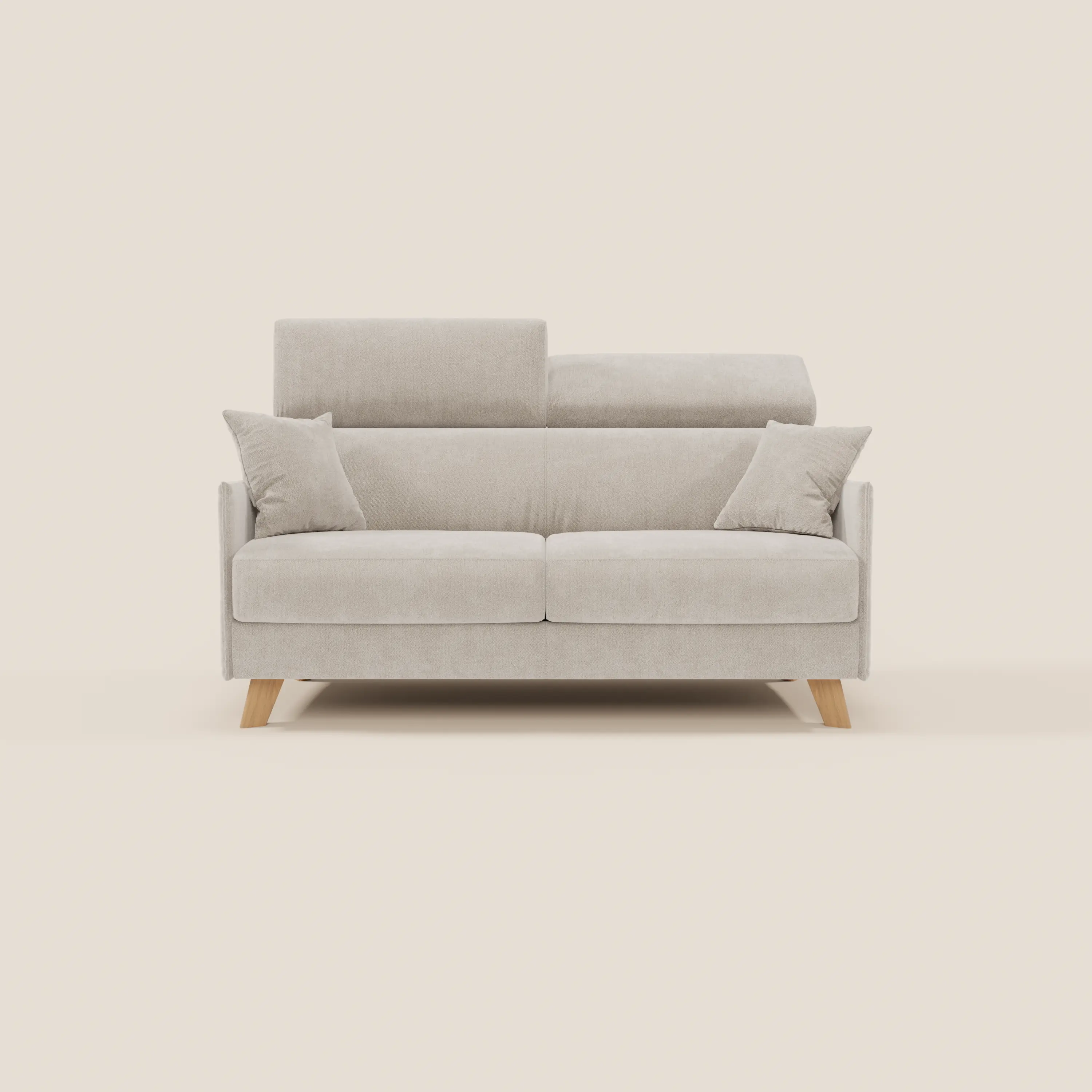 Sole Canapé convertible avec têtières réglables - design élégant 100% déhoussable en tissu détachable T23 - Image 16