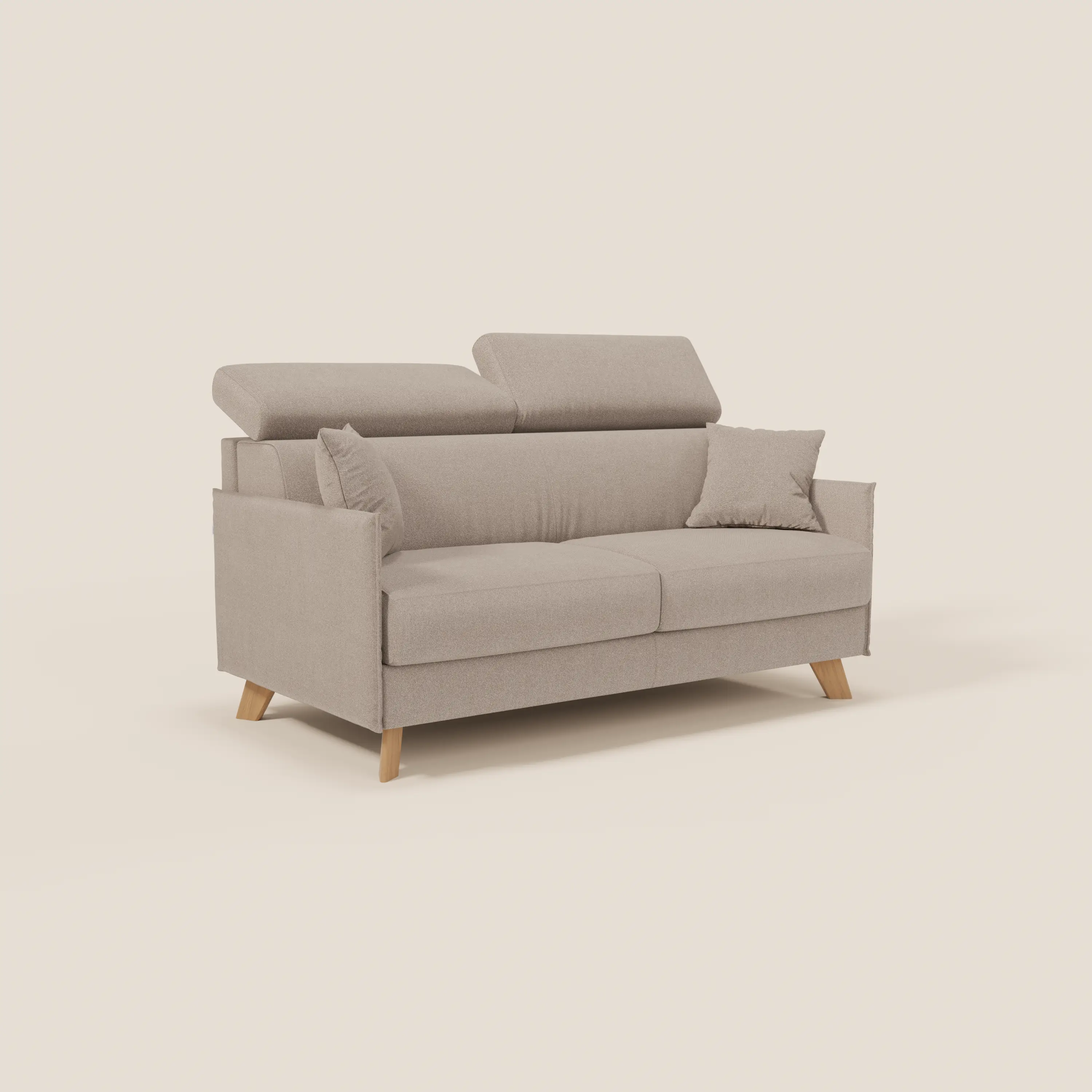 Sole Canapé convertible avec têtières réglables - design élégant 100% déhoussable en tissu détachable T23 - Image 161