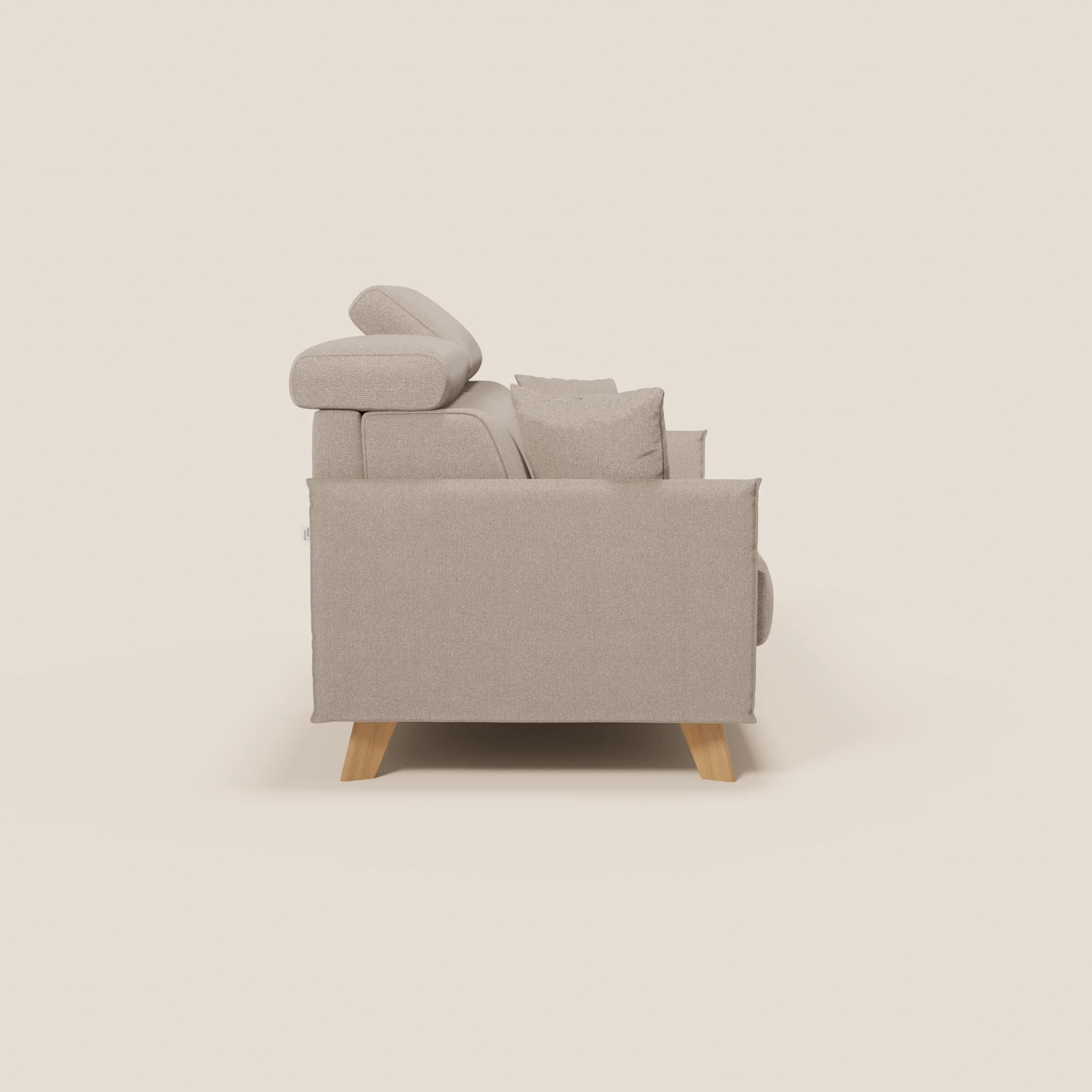 Sole Canapé convertible avec têtières réglables - design élégant 100% déhoussable en tissu détachable T23 - Image 168