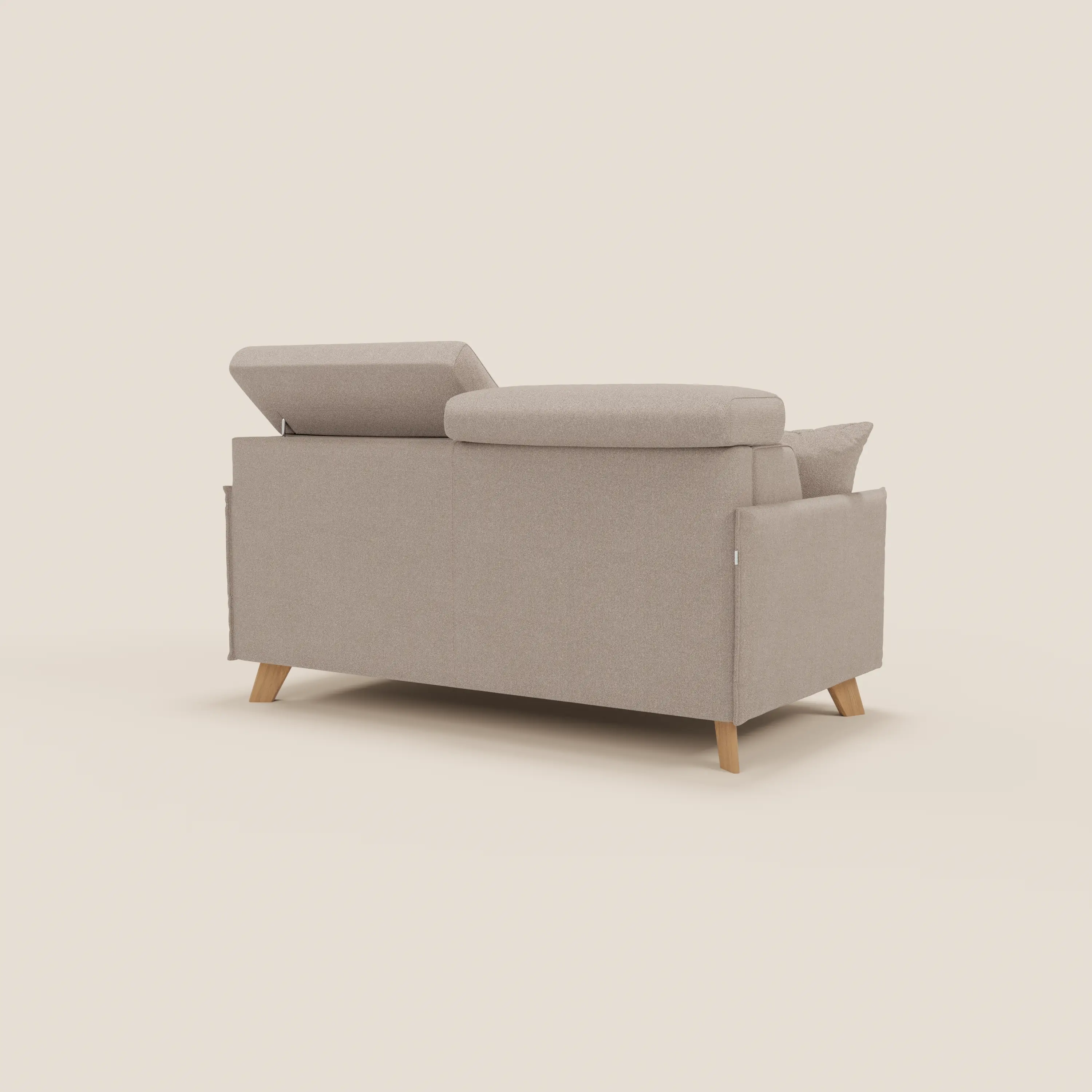Sole Canapé convertible avec têtières réglables - design élégant 100% déhoussable en tissu détachable T23 - Image 169