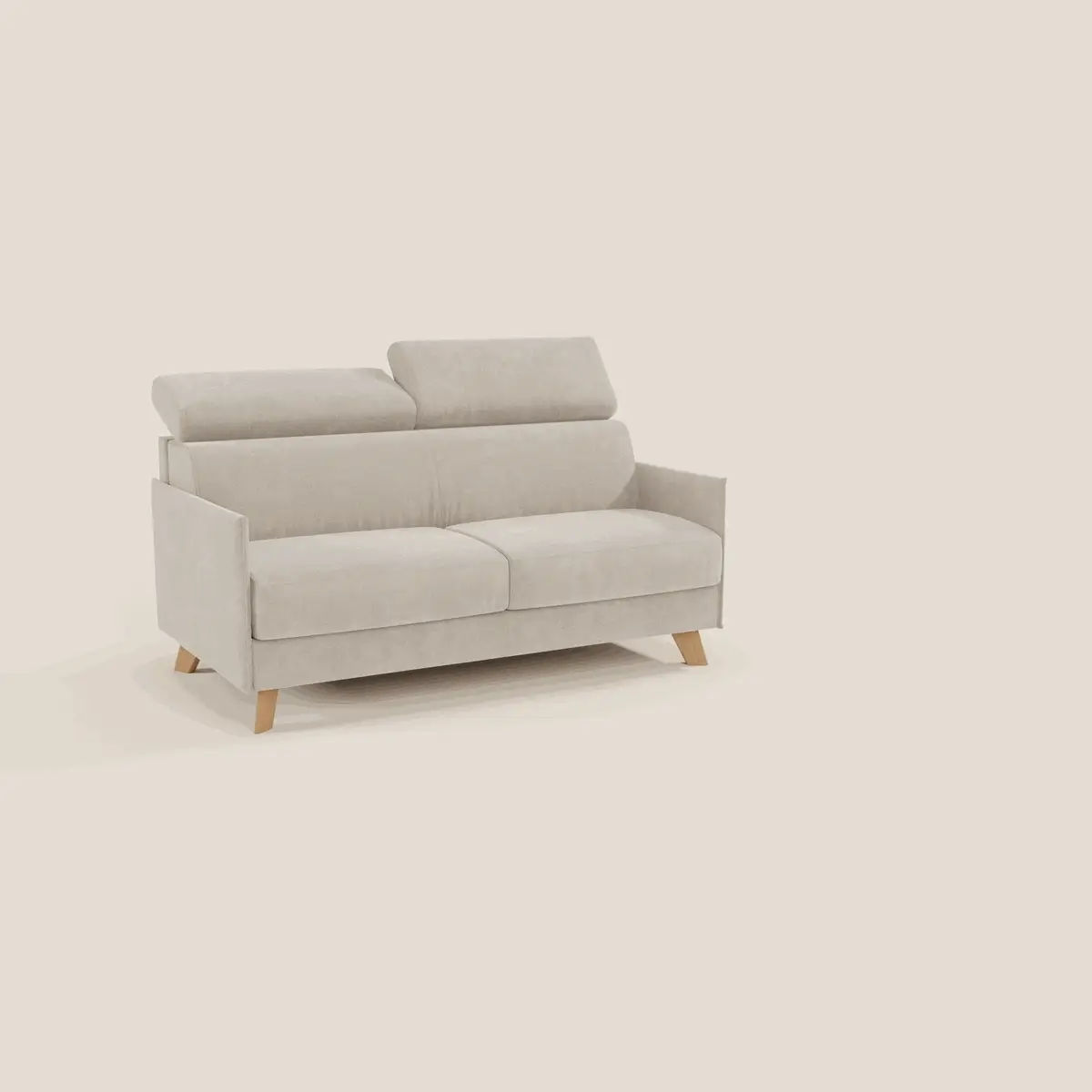Sole Canapé convertible avec têtières réglables - design élégant 100% déhoussable en tissu détachable T23 - Image 17