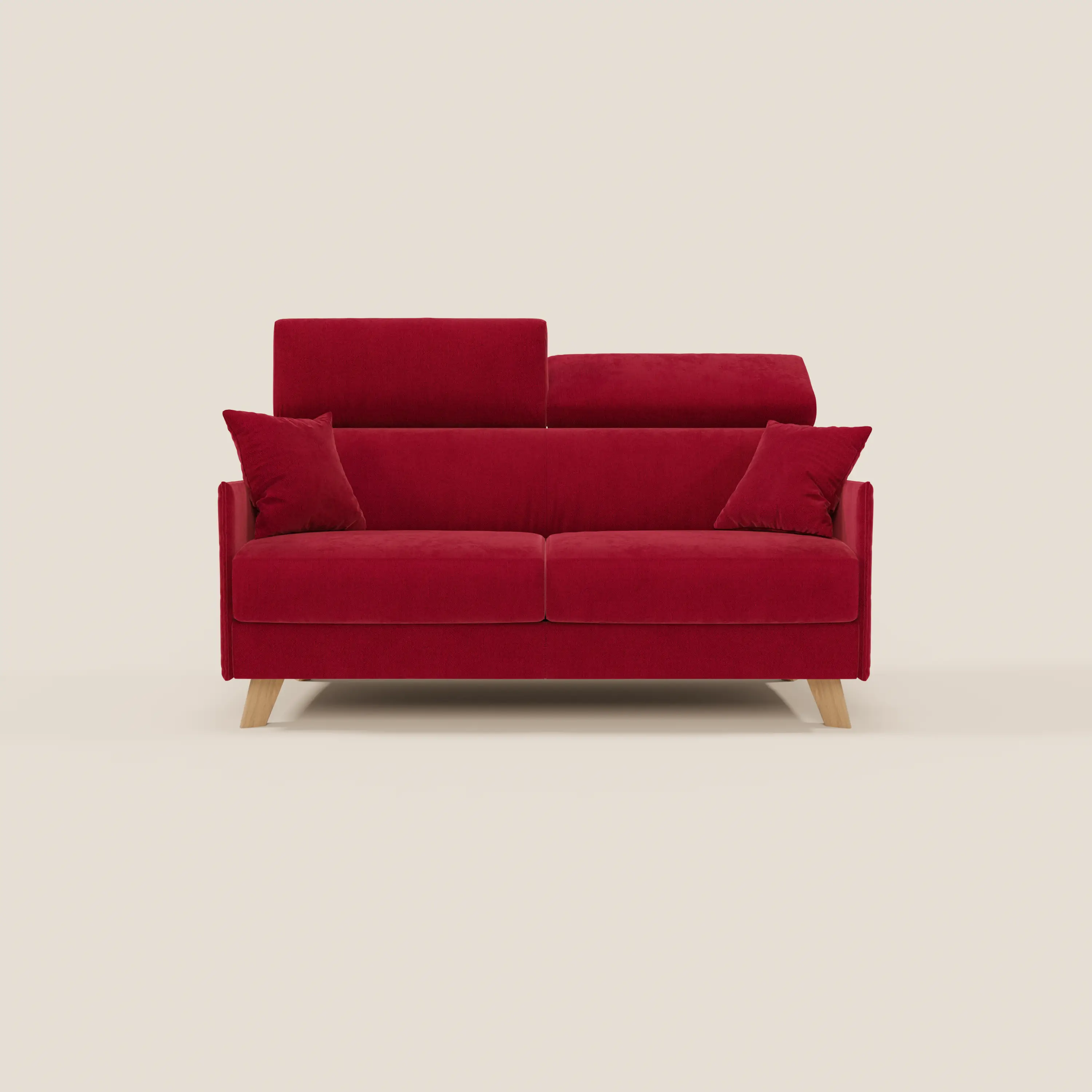 Sole Canapé convertible avec têtières réglables - design élégant 100% déhoussable en tissu détachable T23 - Image 172