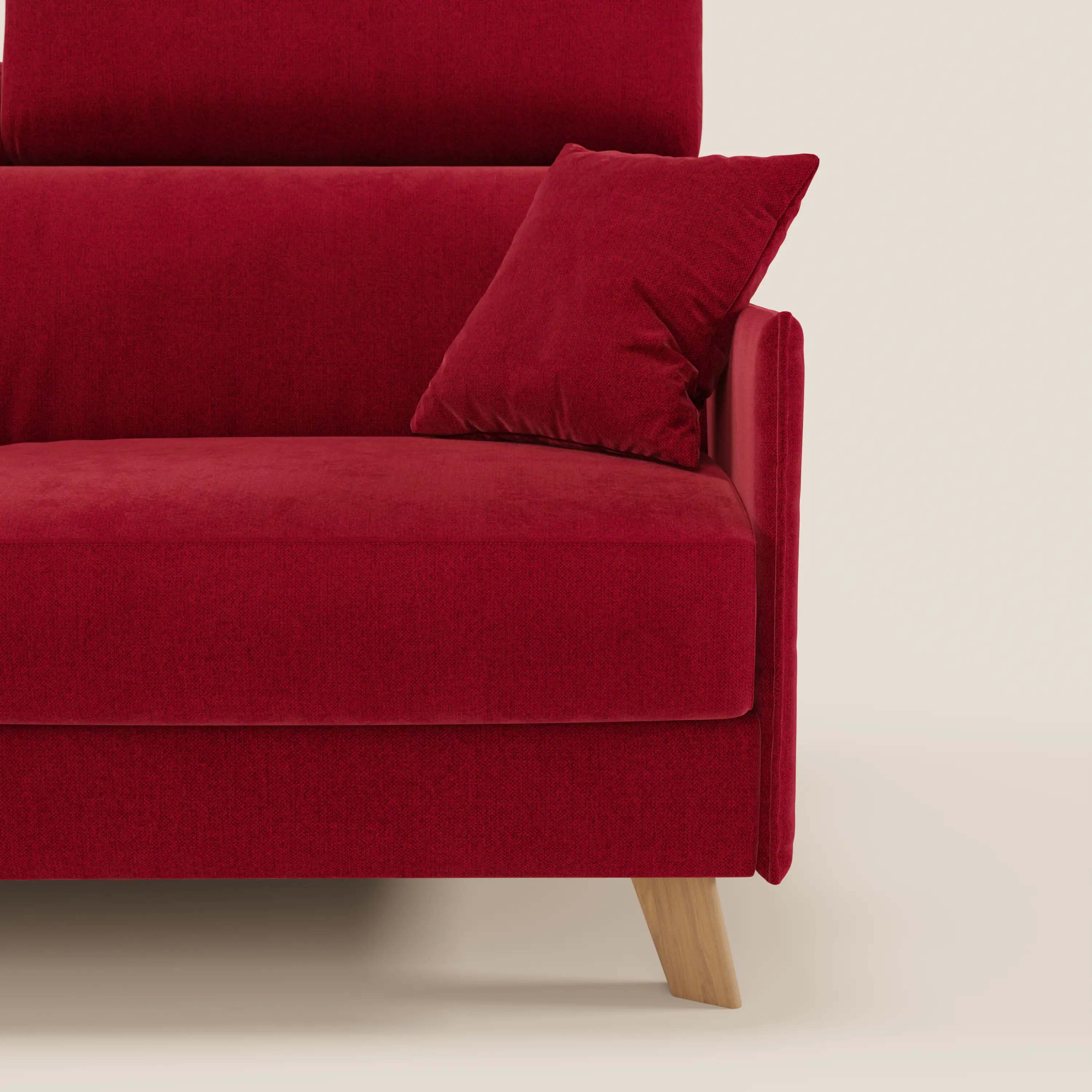 Sole Canapé convertible avec têtières réglables - design élégant 100% déhoussable en tissu détachable T23 - Image 178