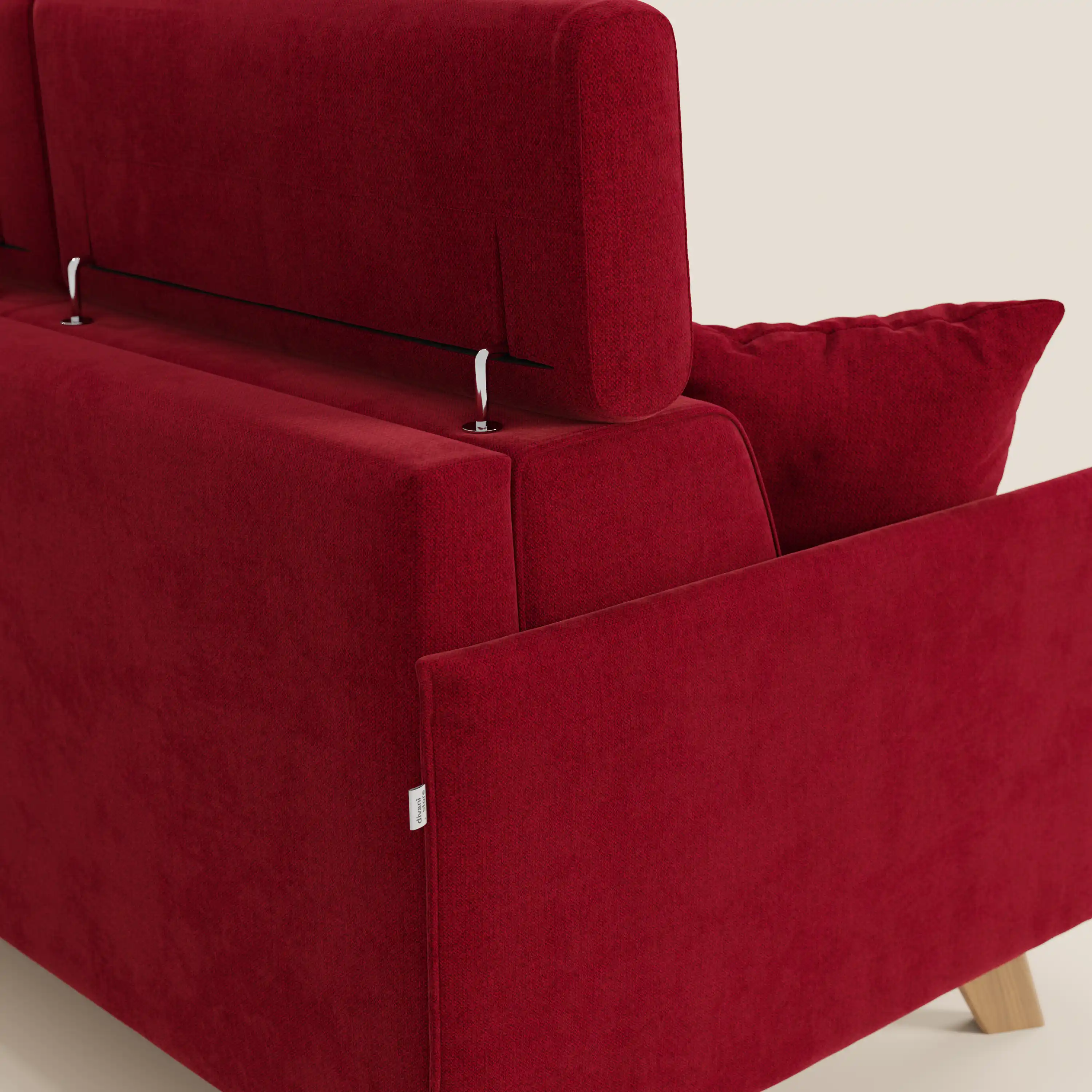 Sole Canapé convertible avec têtières réglables - design élégant 100% déhoussable en tissu détachable T23 - Image 179