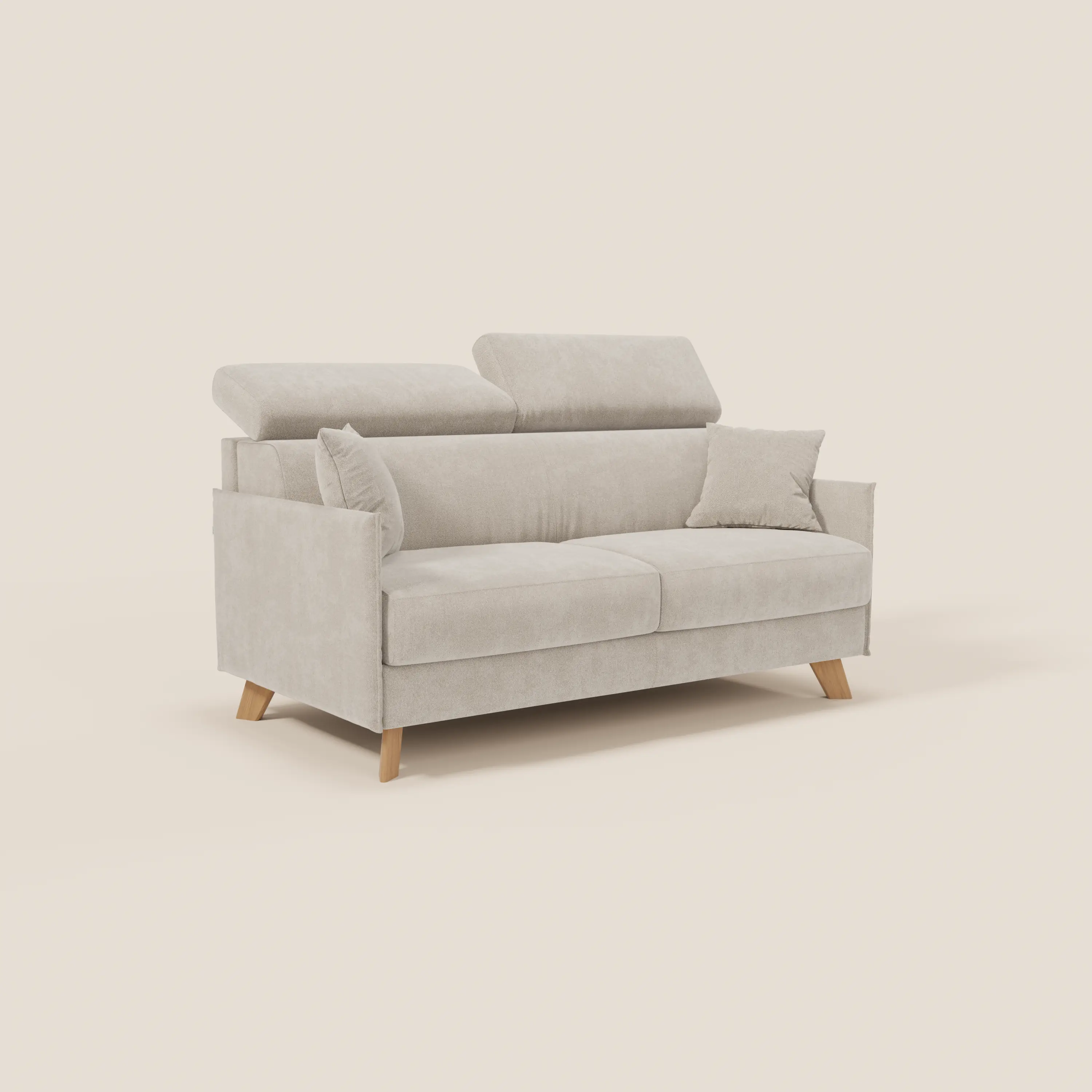 Sole Canapé convertible avec têtières réglables - design élégant 100% déhoussable en tissu détachable T23 - Image 18