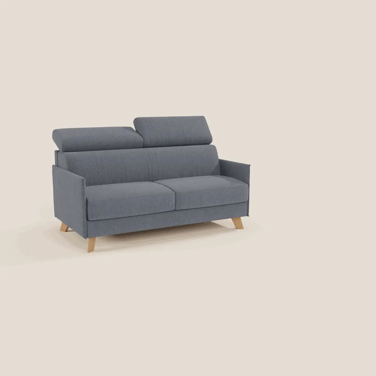 Sole Canapé convertible avec têtières réglables - design élégant 100% déhoussable en tissu détachable T23 - Image 186