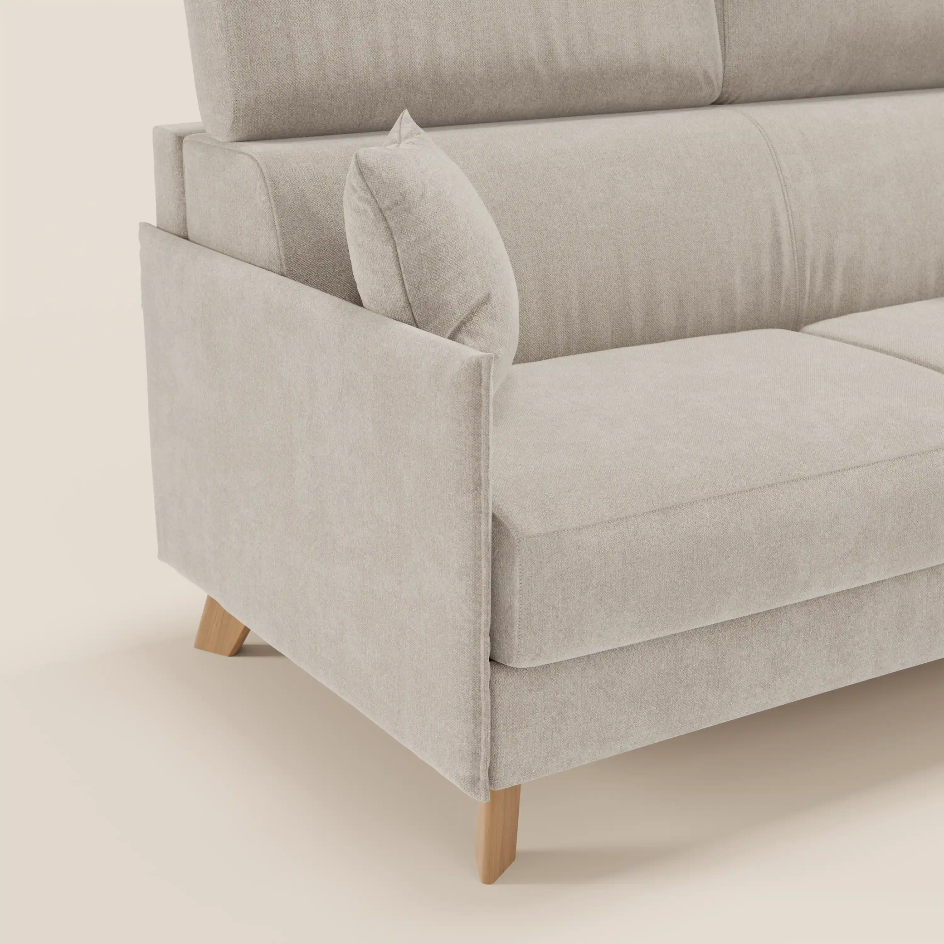 Sole Canapé convertible avec têtières réglables - design élégant 100% déhoussable en tissu détachable T23 - Image 19