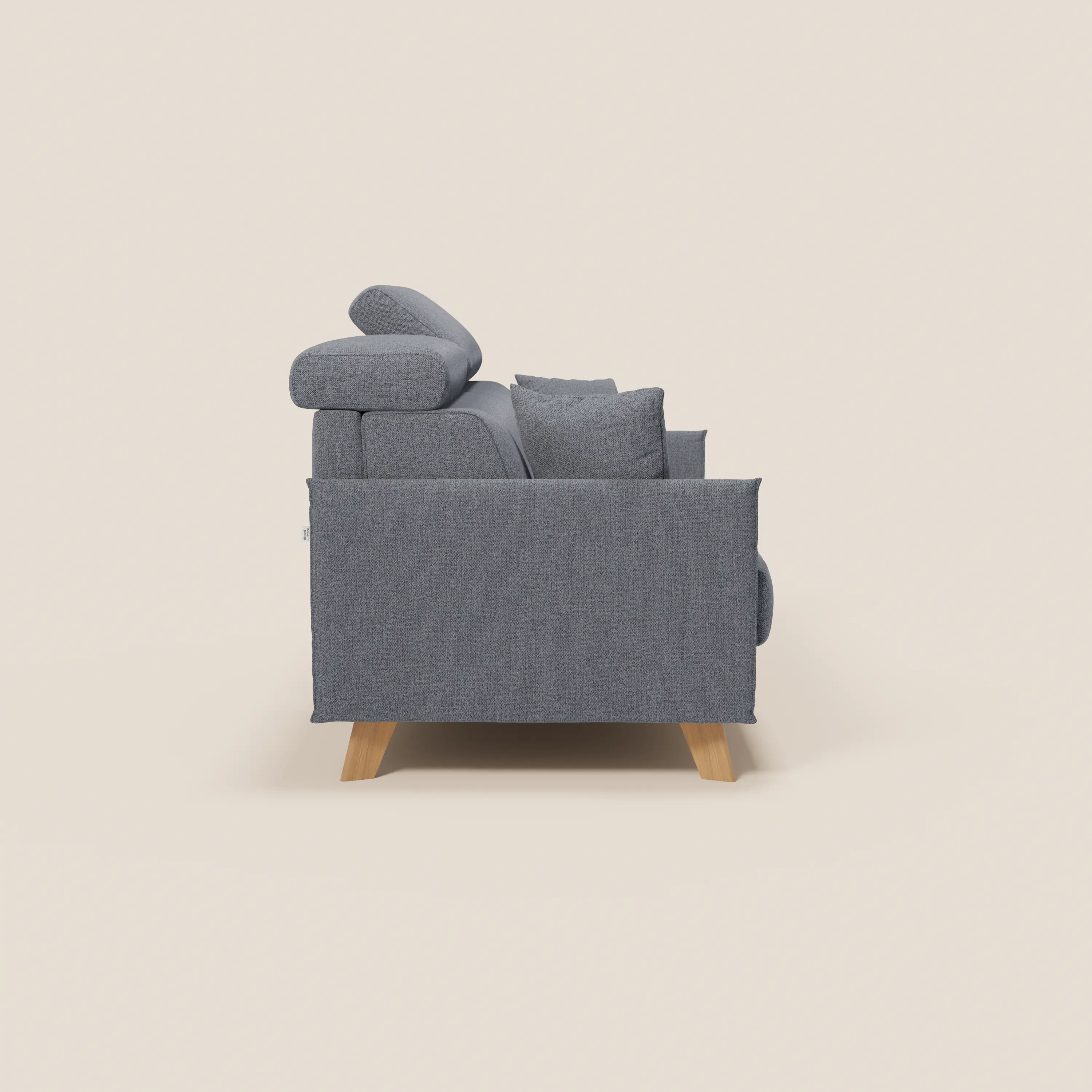 Sole Canapé convertible avec têtières réglables - design élégant 100% déhoussable en tissu détachable T23 - Image 194