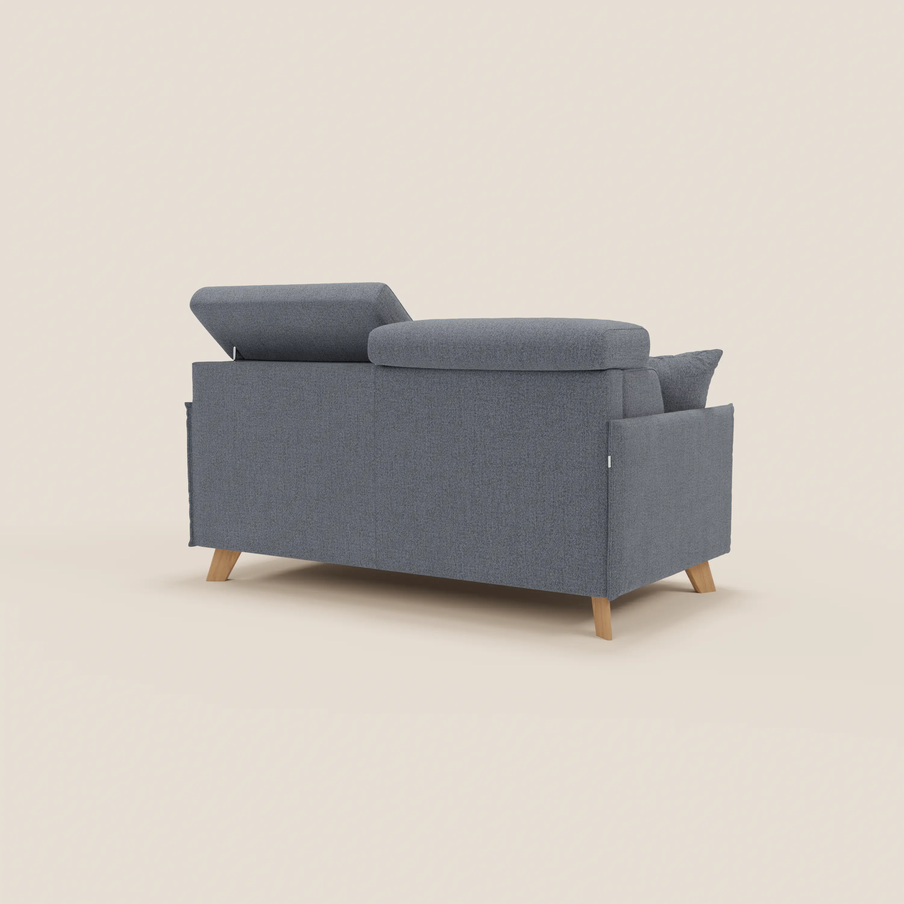 Sole Canapé convertible avec têtières réglables - design élégant 100% déhoussable en tissu détachable T23 - Image 195