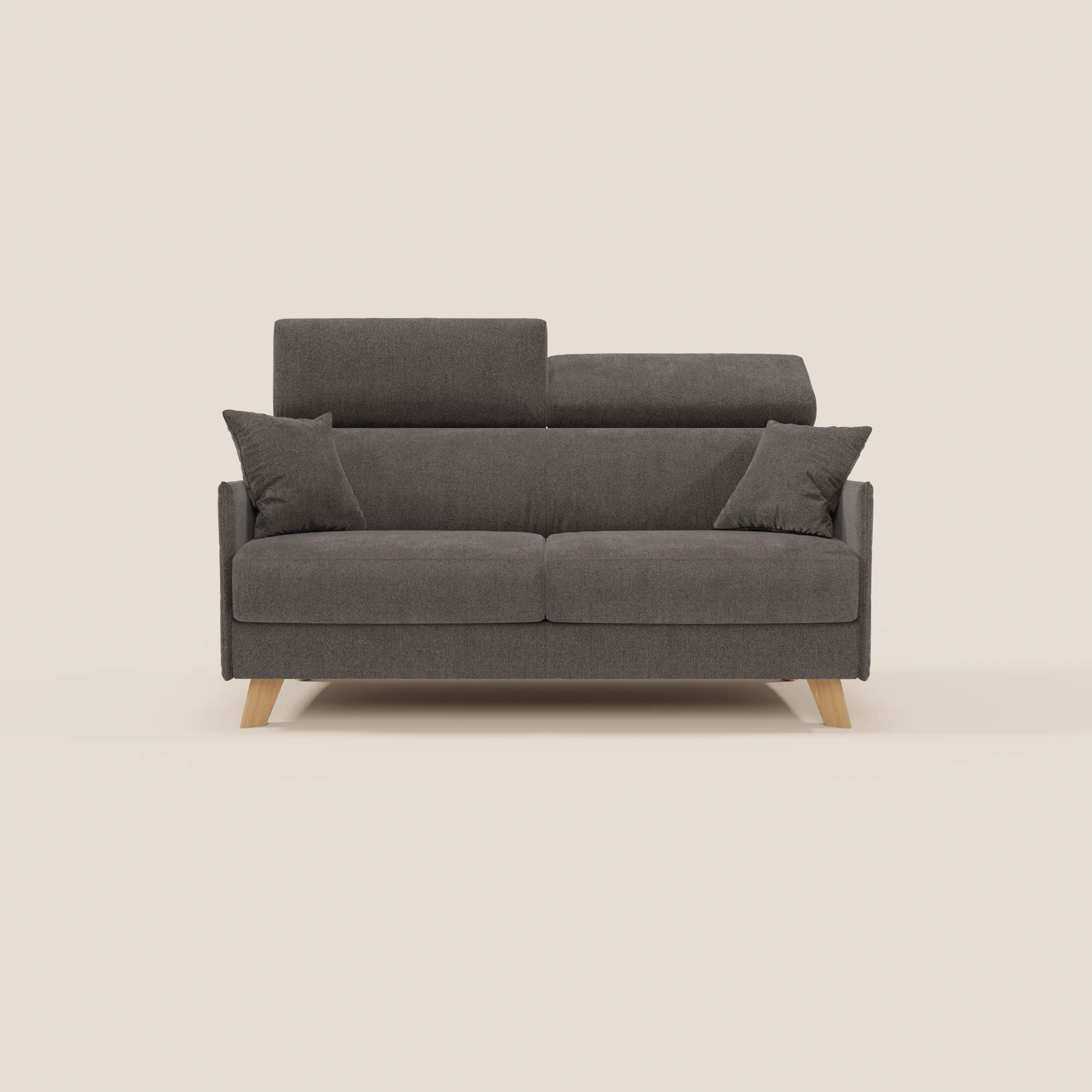 Sole Canapé convertible avec têtières réglables - design élégant 100% déhoussable en tissu détachable T23 - Image 198