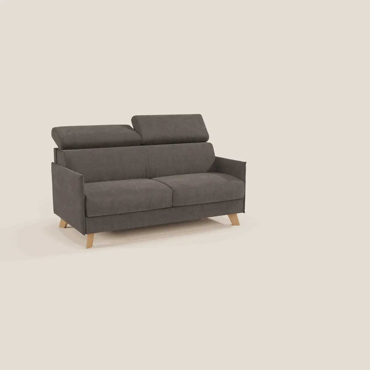 Sole Canapé convertible avec têtières réglables - design élégant 100% déhoussable en tissu détachable T23 - Image 199