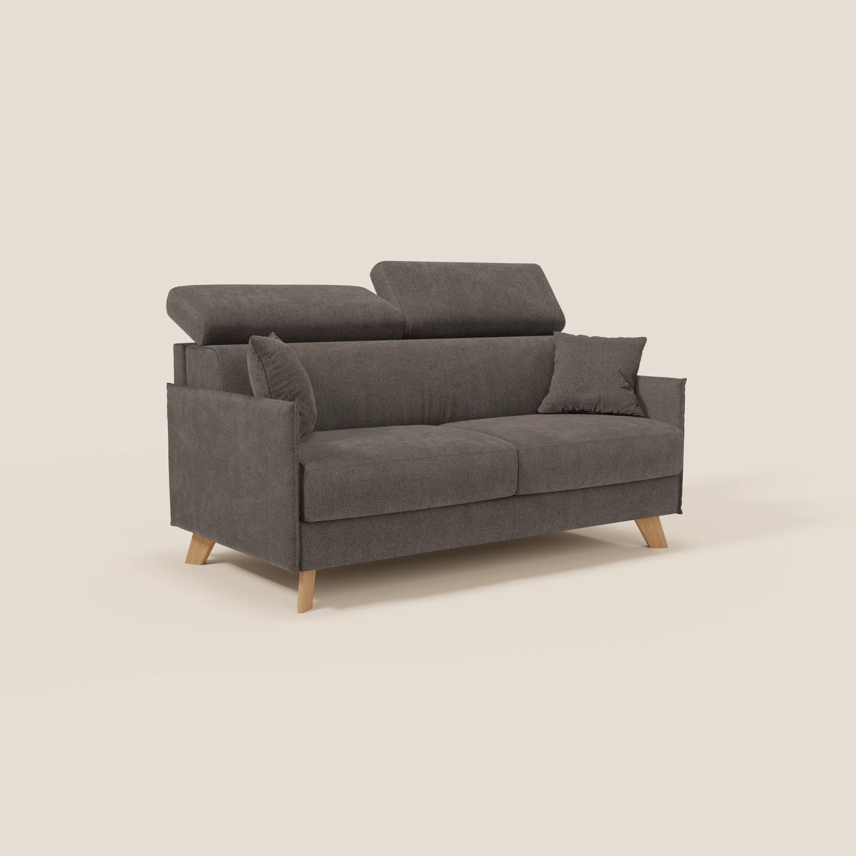 Sole Canapé convertible avec têtières réglables - design élégant 100% déhoussable en tissu détachable T23 - Image 200