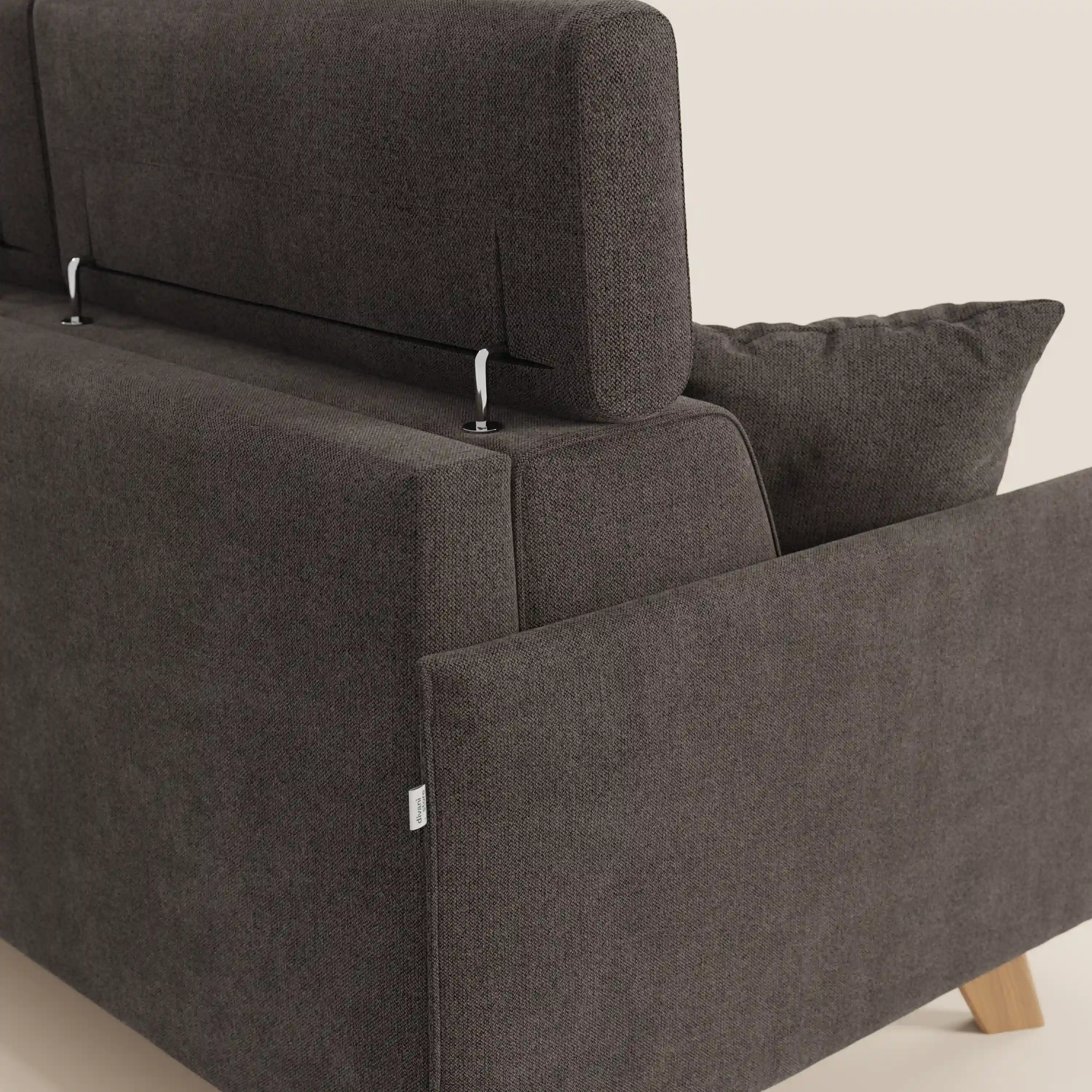 Sole Canapé convertible avec têtières réglables - design élégant 100% déhoussable en tissu détachable T23 - Image 205