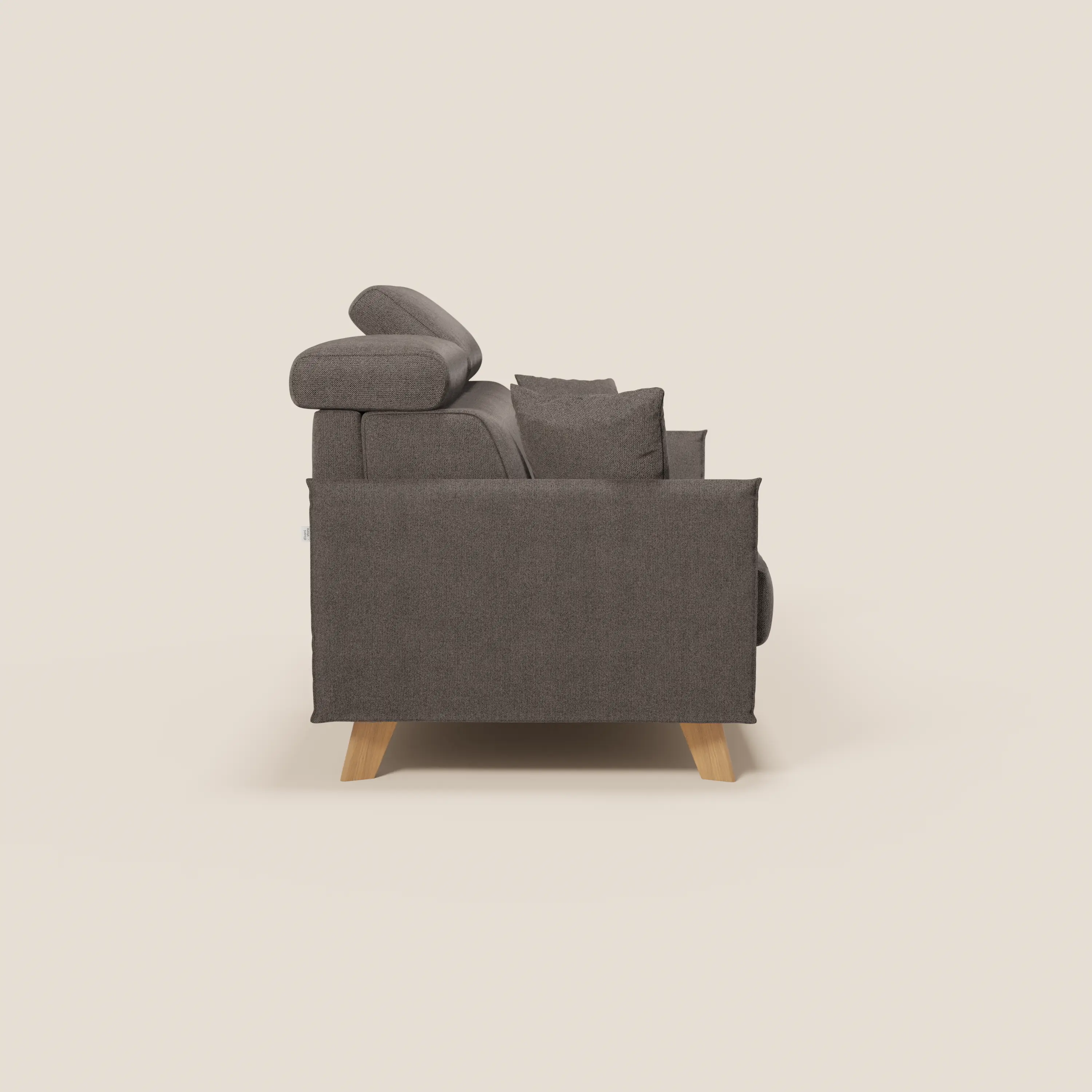 Sole Canapé convertible avec têtières réglables - design élégant 100% déhoussable en tissu détachable T23 - Image 207