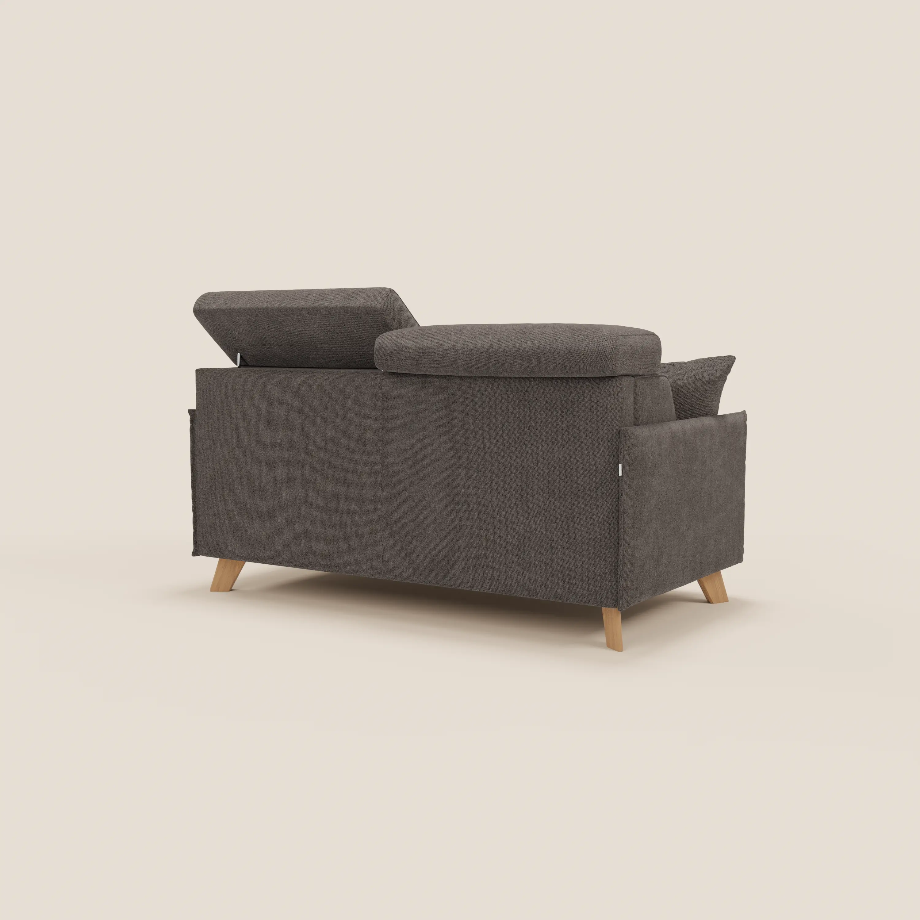 Sole Canapé convertible avec têtières réglables - design élégant 100% déhoussable en tissu détachable T23 - Image 208