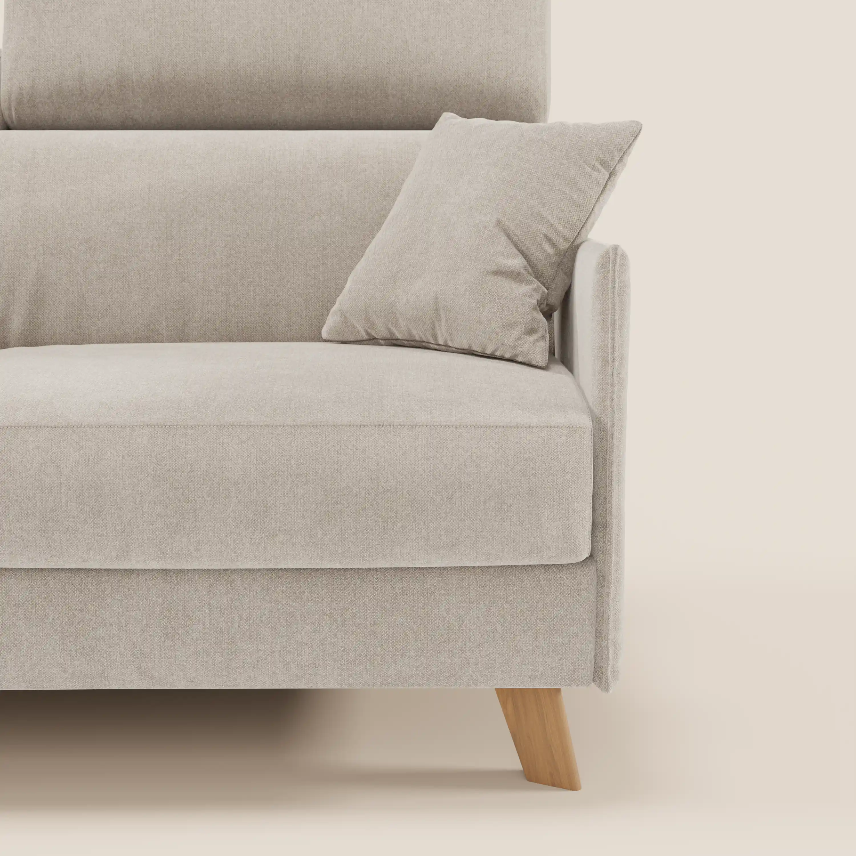 Sole Canapé convertible avec têtières réglables - design élégant 100% déhoussable en tissu détachable T23 - Image 22