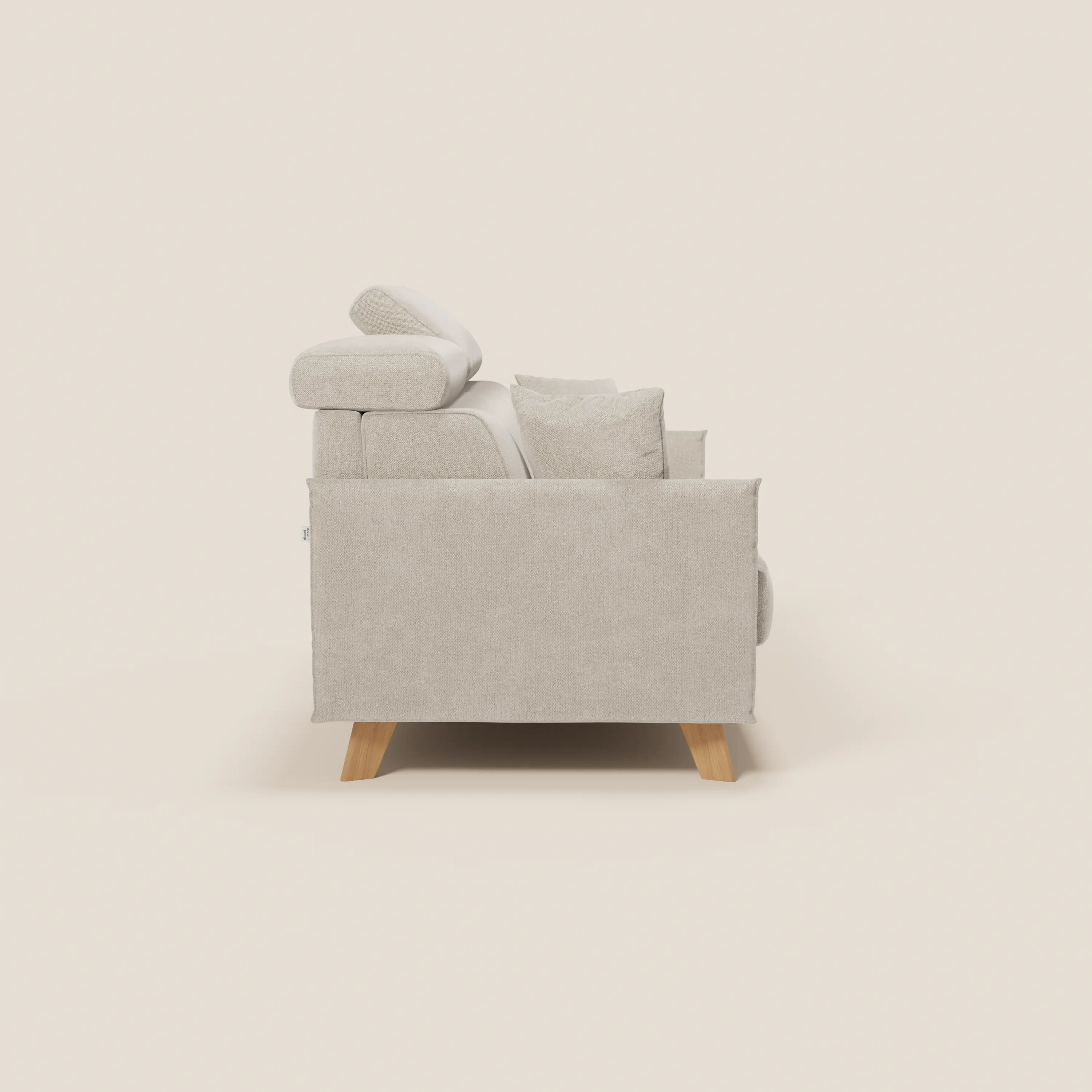 Sole Canapé convertible avec têtières réglables - design élégant 100% déhoussable en tissu détachable T23 - Image 25