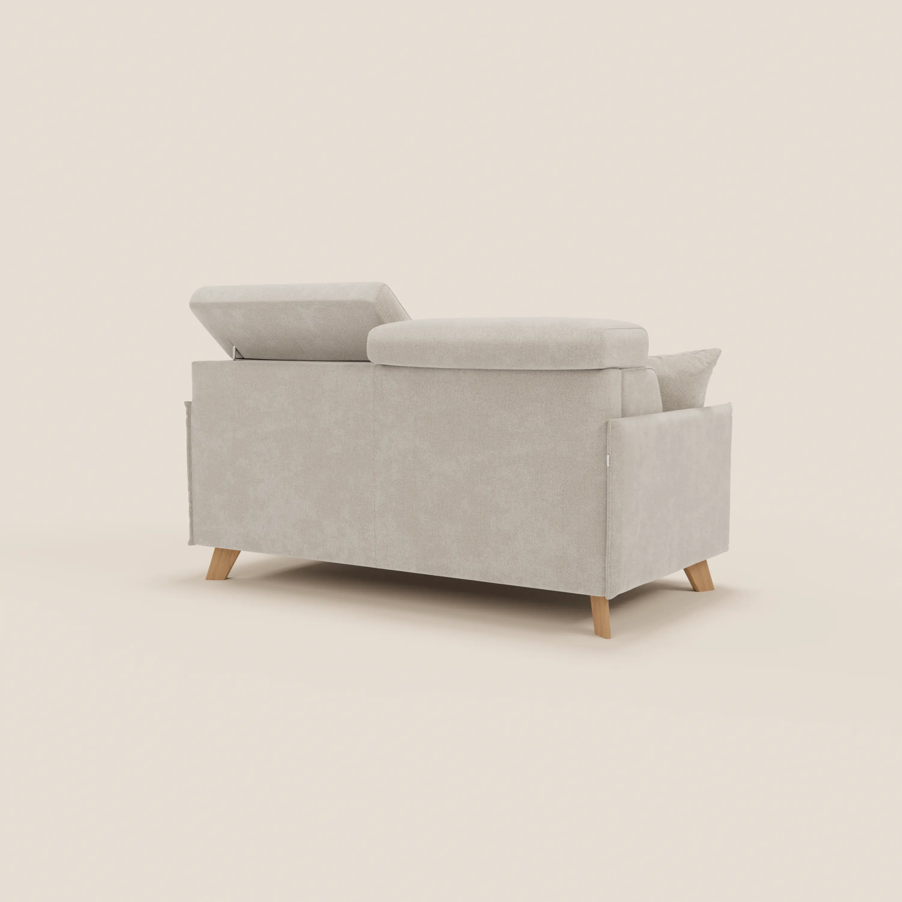 Sole Canapé convertible avec têtières réglables - design élégant 100% déhoussable en tissu détachable T23 - Image 26