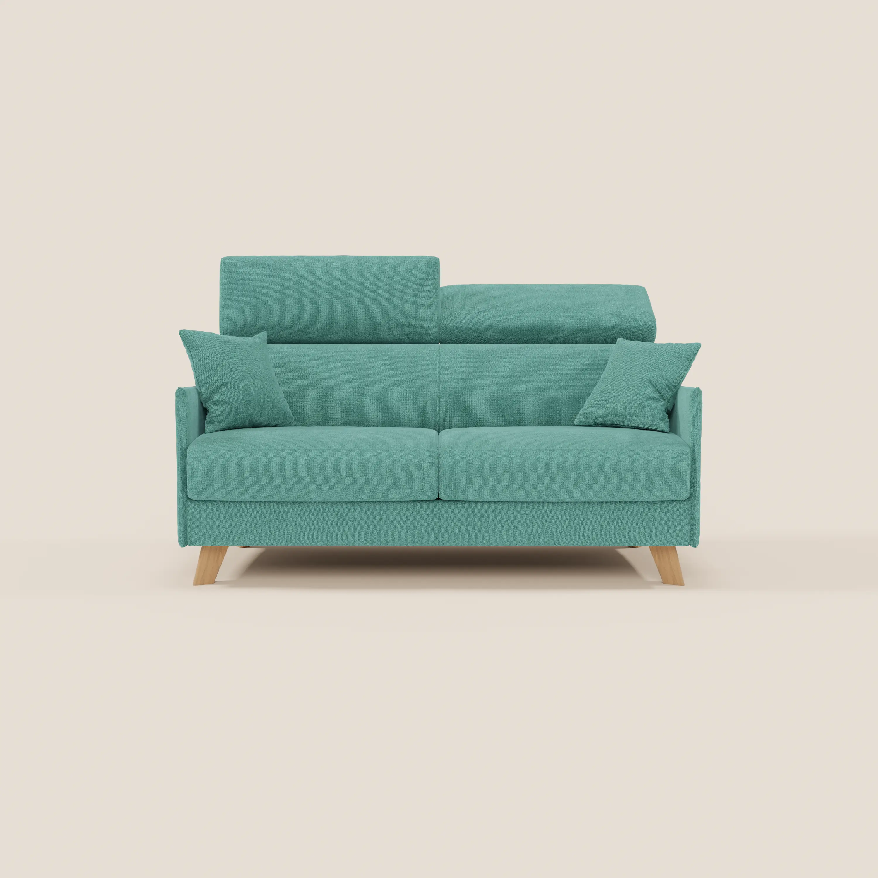 Sole Canapé convertible avec têtières réglables - design élégant 100% déhoussable en tissu détachable T23 - Image 29