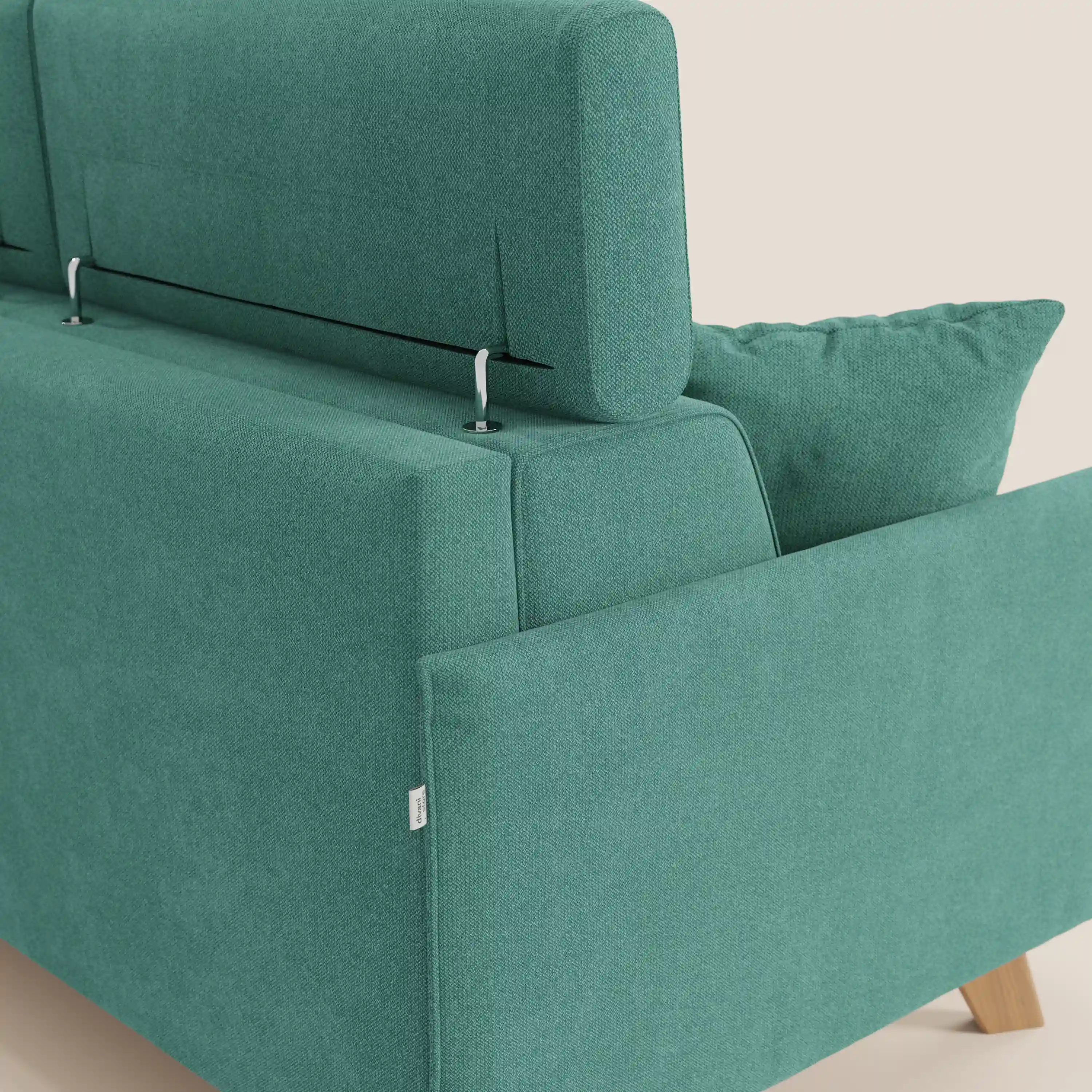 Sole Canapé convertible avec têtières réglables - design élégant 100% déhoussable en tissu détachable T23 - Image 36