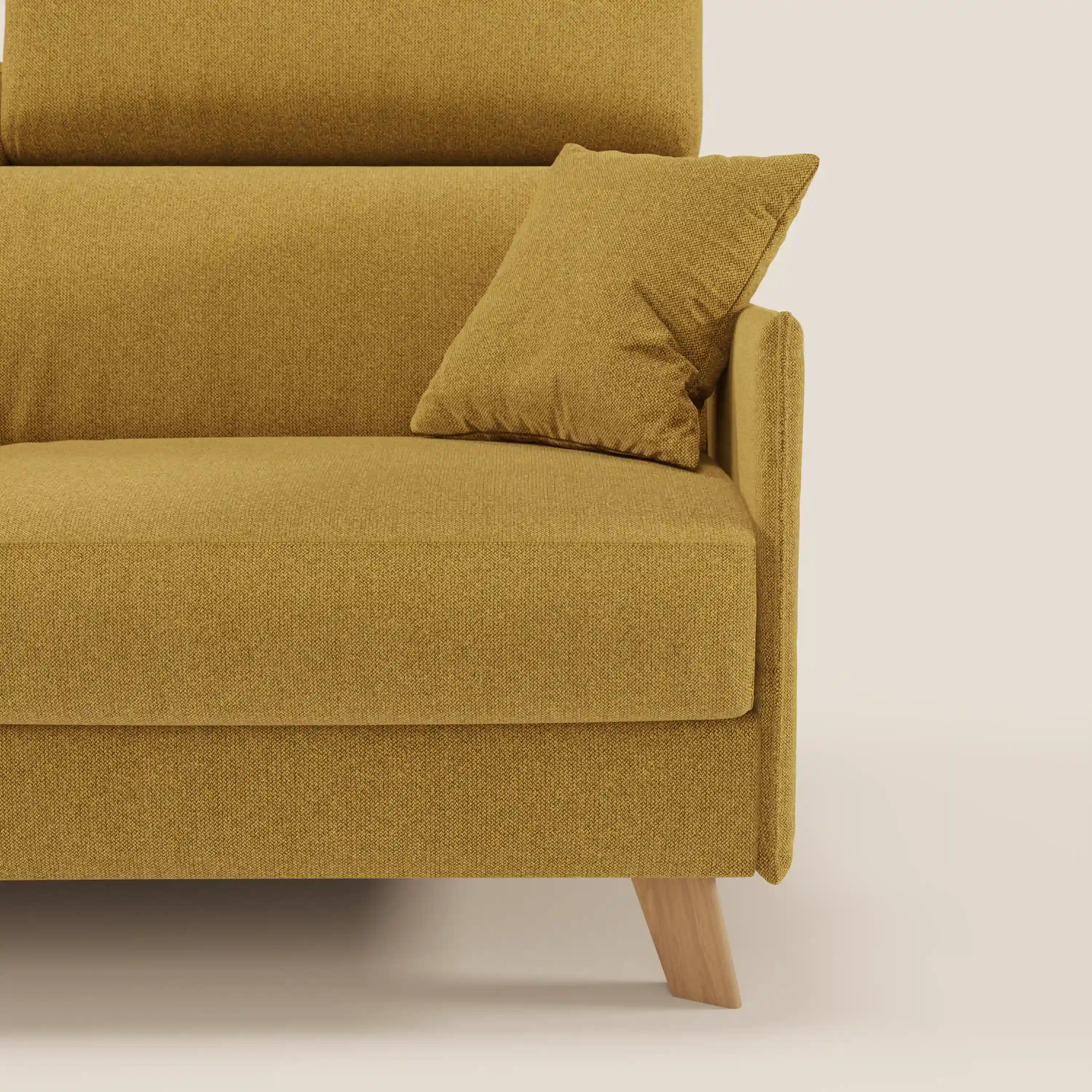 Sole Canapé convertible avec têtières réglables - design élégant 100% déhoussable en tissu détachable T23 - Image 48