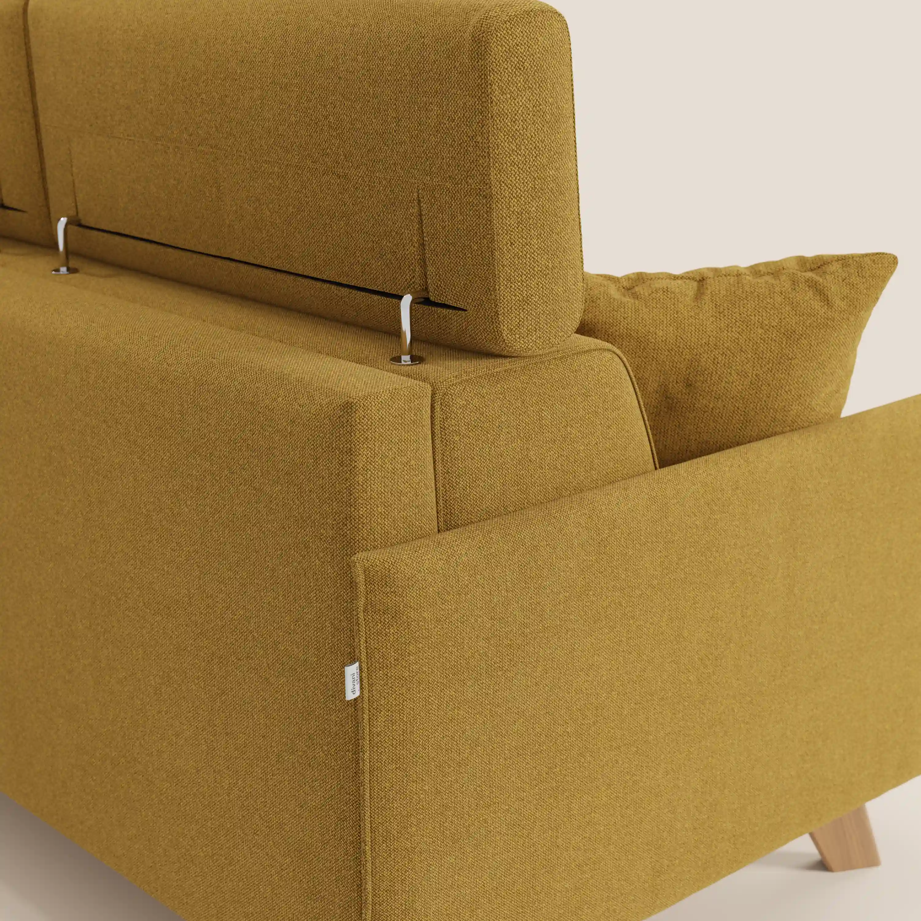 Sole Canapé convertible avec têtières réglables - design élégant 100% déhoussable en tissu détachable T23 - Image 49